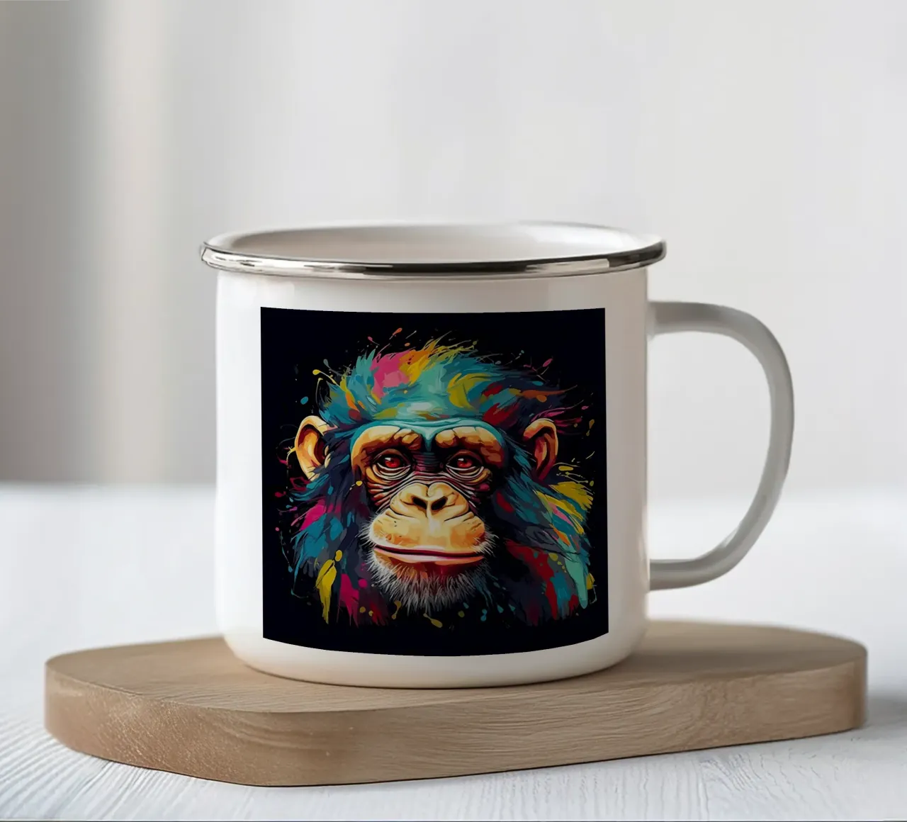 Arte da parete di Imagine tazza in smalto da Imagine