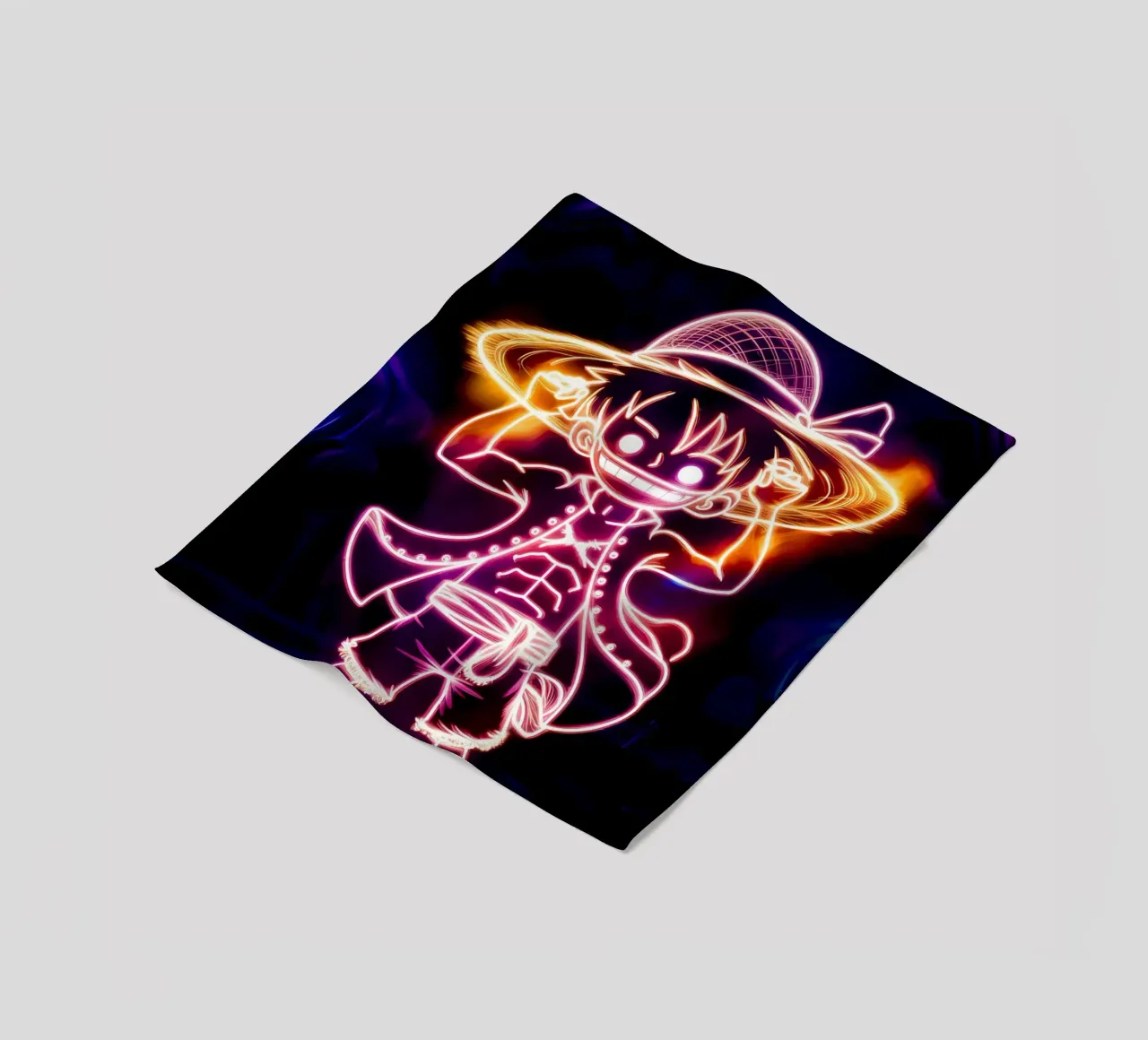 Monkey D. Luffy coperta in pile da Indah Creative