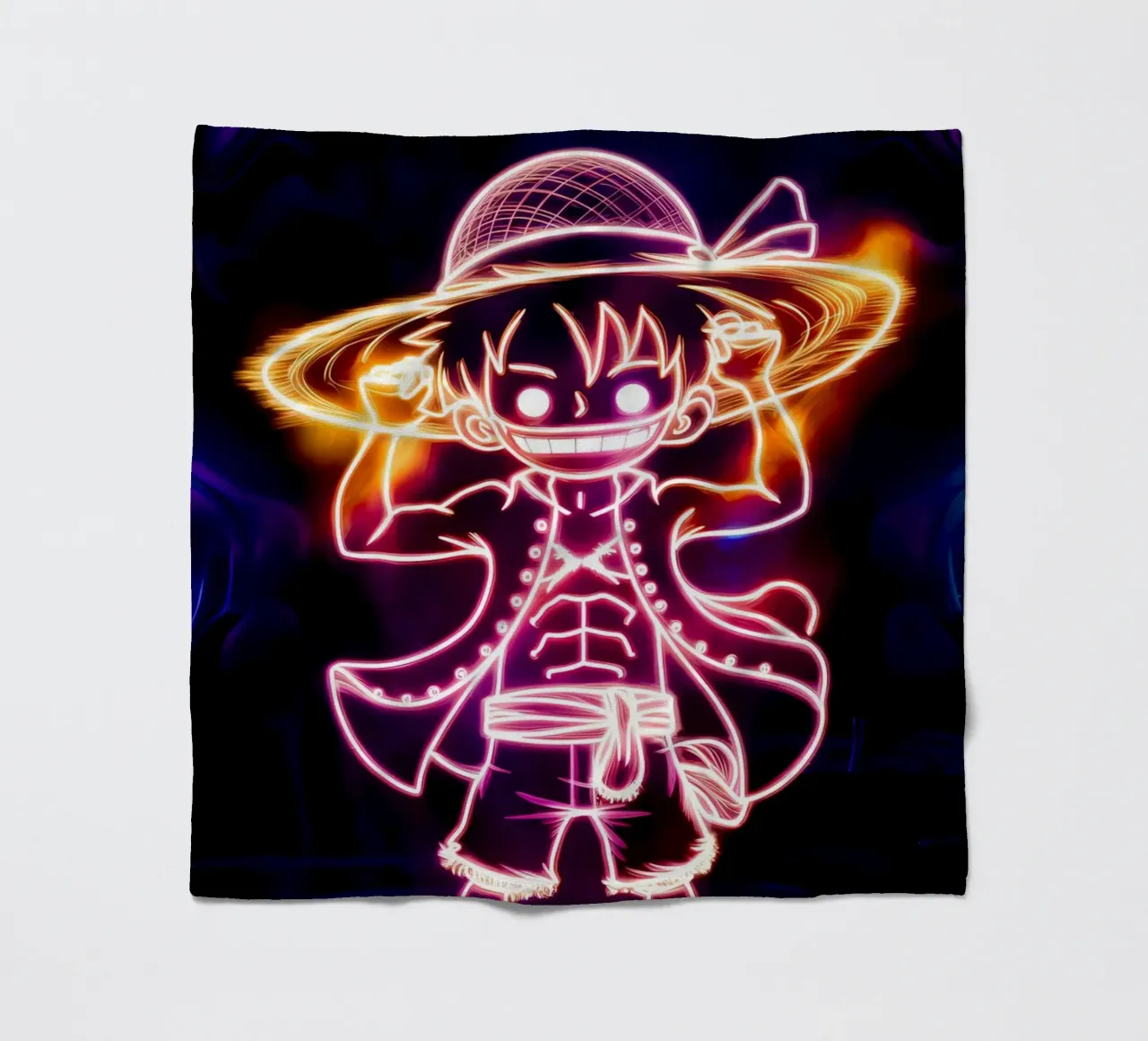 Monkey D. Luffy coperta in pile da Indah Creative