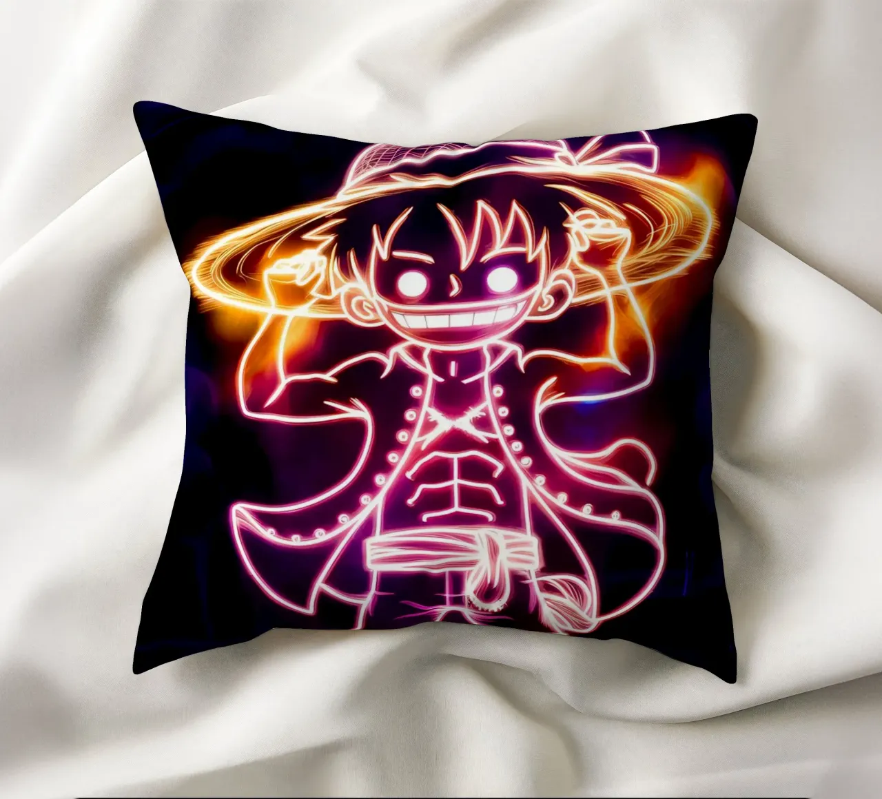 Monkey D. Luffy cuscino da Indah Creative