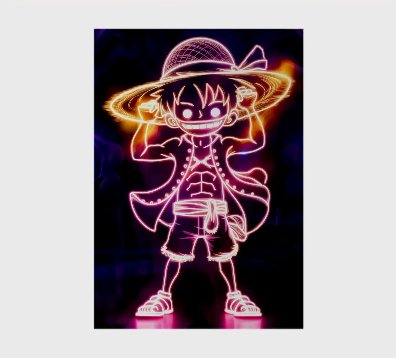 Monkey D. Luffy notebook by Indah Creative