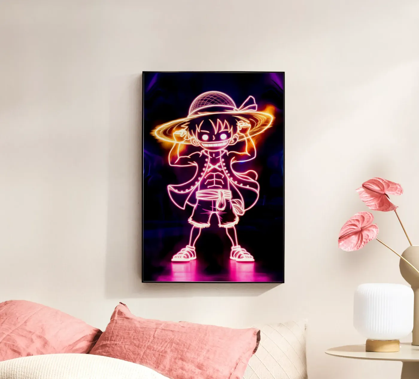 Monkey D. Luffy Acryl-Glas von Indah Creative