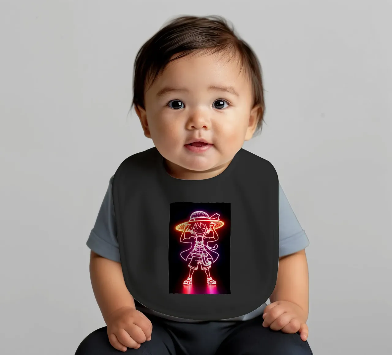 Monkey D. Luffy bavaglino da Indah Creative