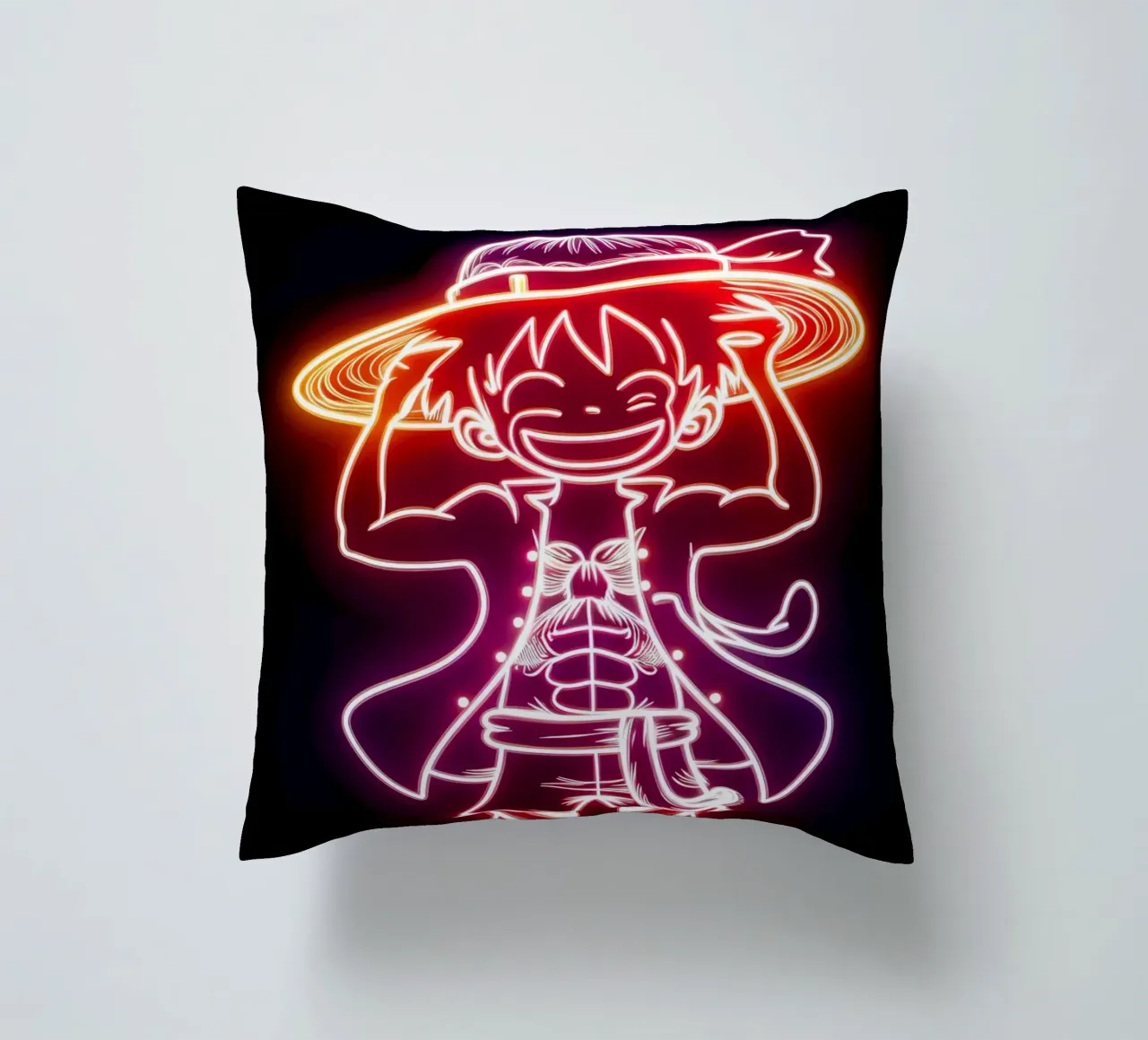 Monkey D. Luffy cuscino da Indah Creative
