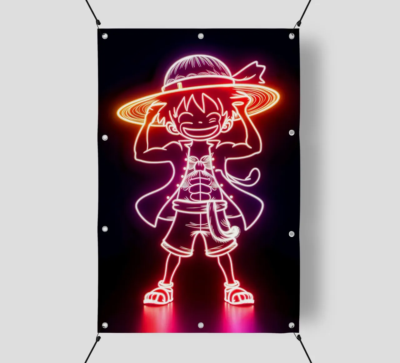 Monkey D. Luffy telo in pvc da Indah Creative