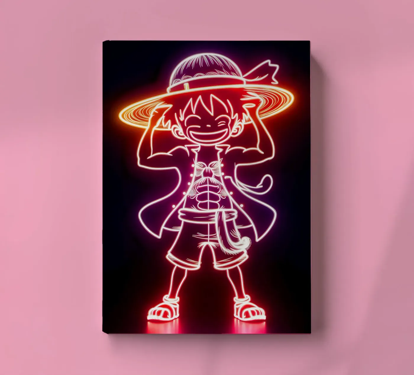 Monkey D. Luffy notebook by Indah Creative