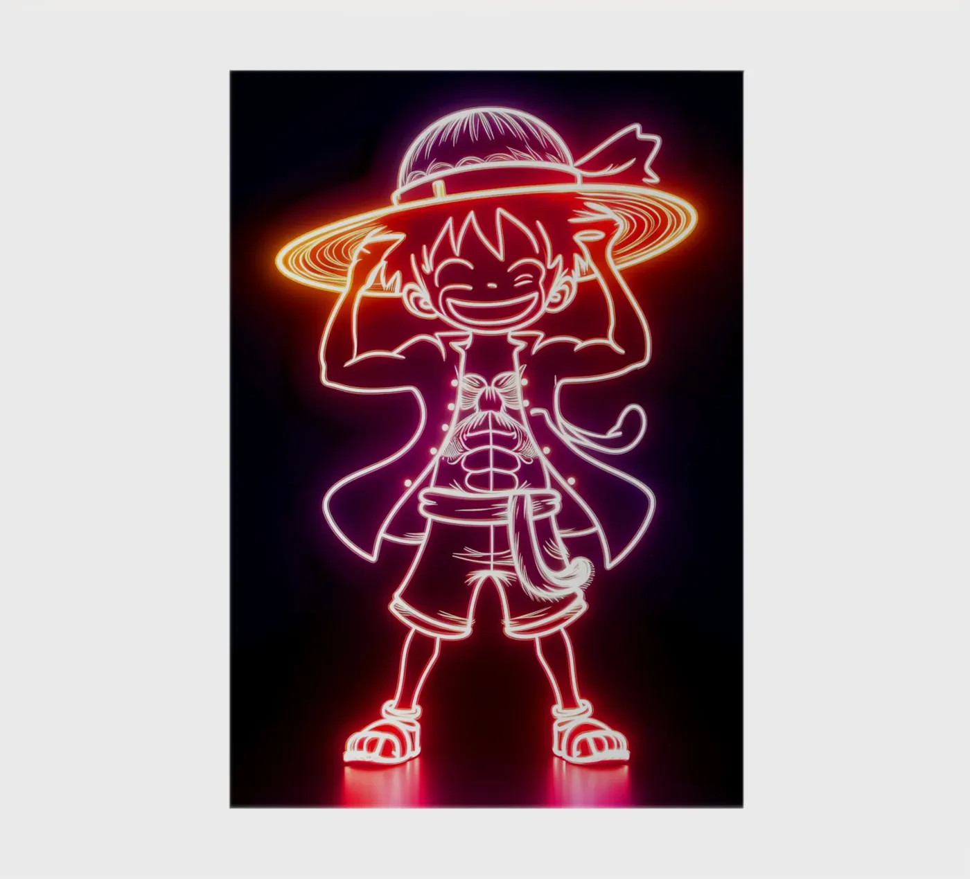 Monkey D. Luffy notebook by Indah Creative