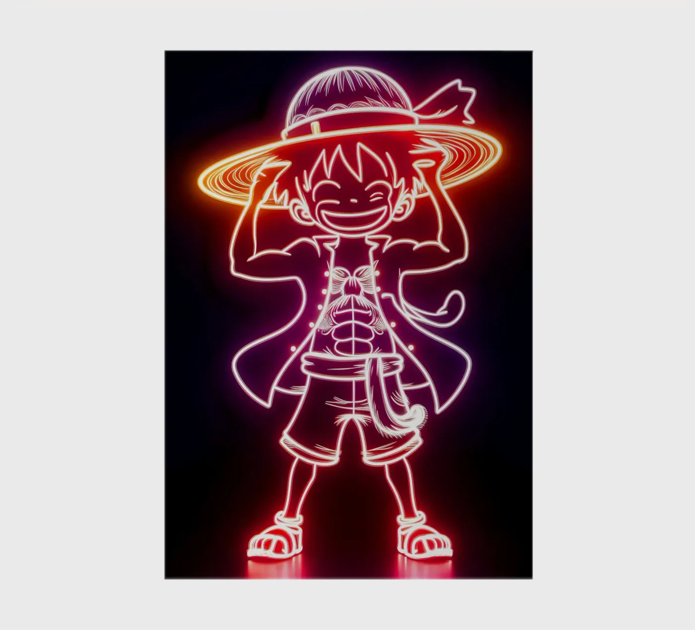 Monkey D. Luffy notebook by Indah Creative