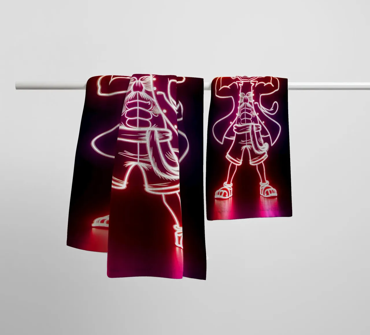 Monkey D. Luffy asciugamano da bagno da Indah Creative