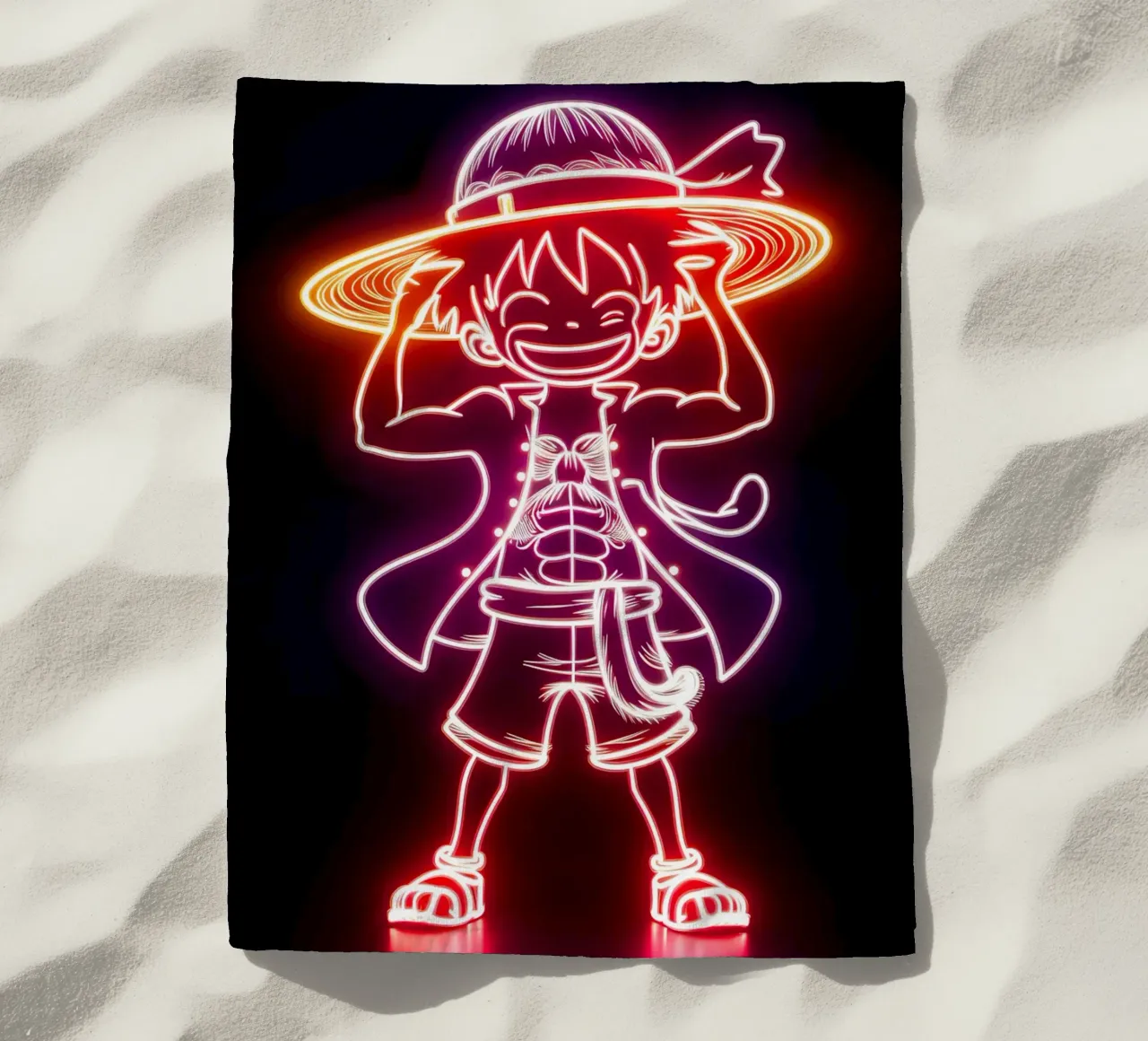 Monkey D. Luffy telo mare da Indah Creative