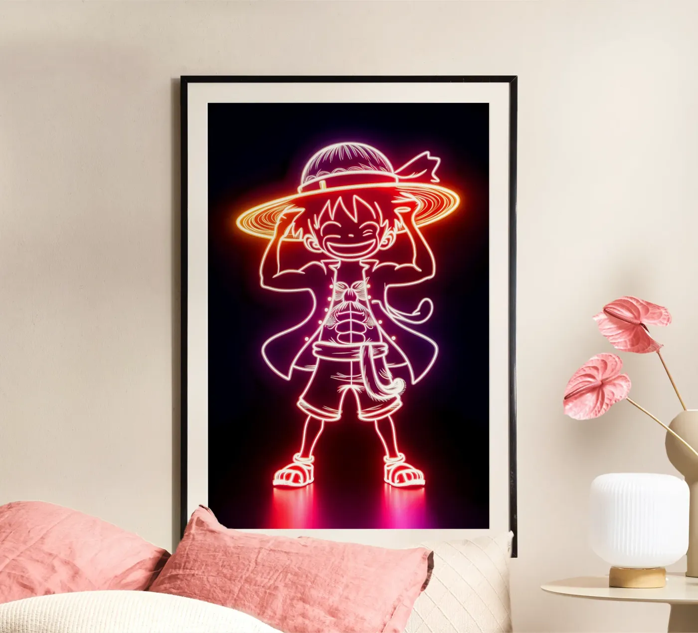 Monkey D. Luffy poster by Indah Creative