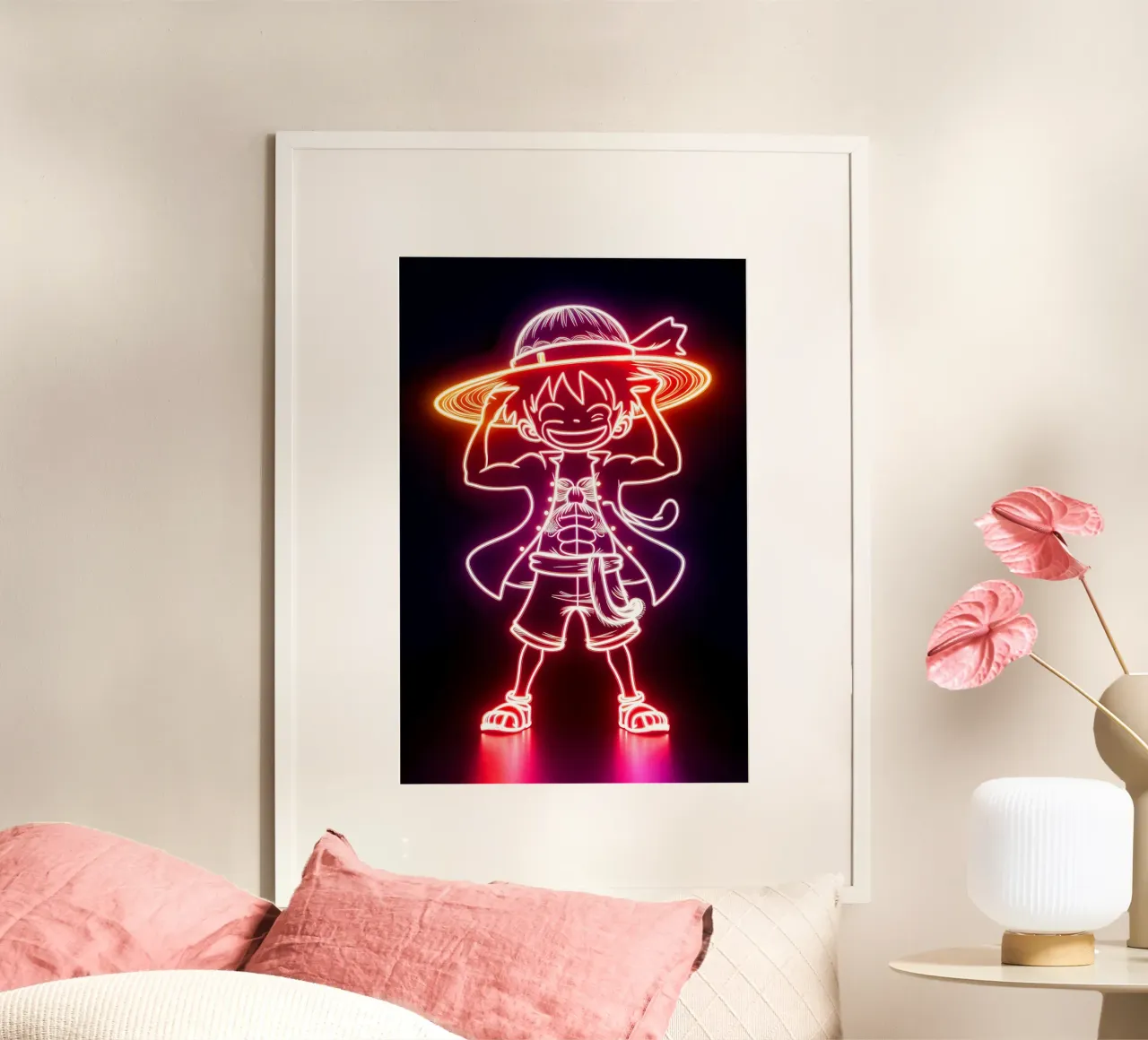 Monkey D. Luffy poster da Indah Creative