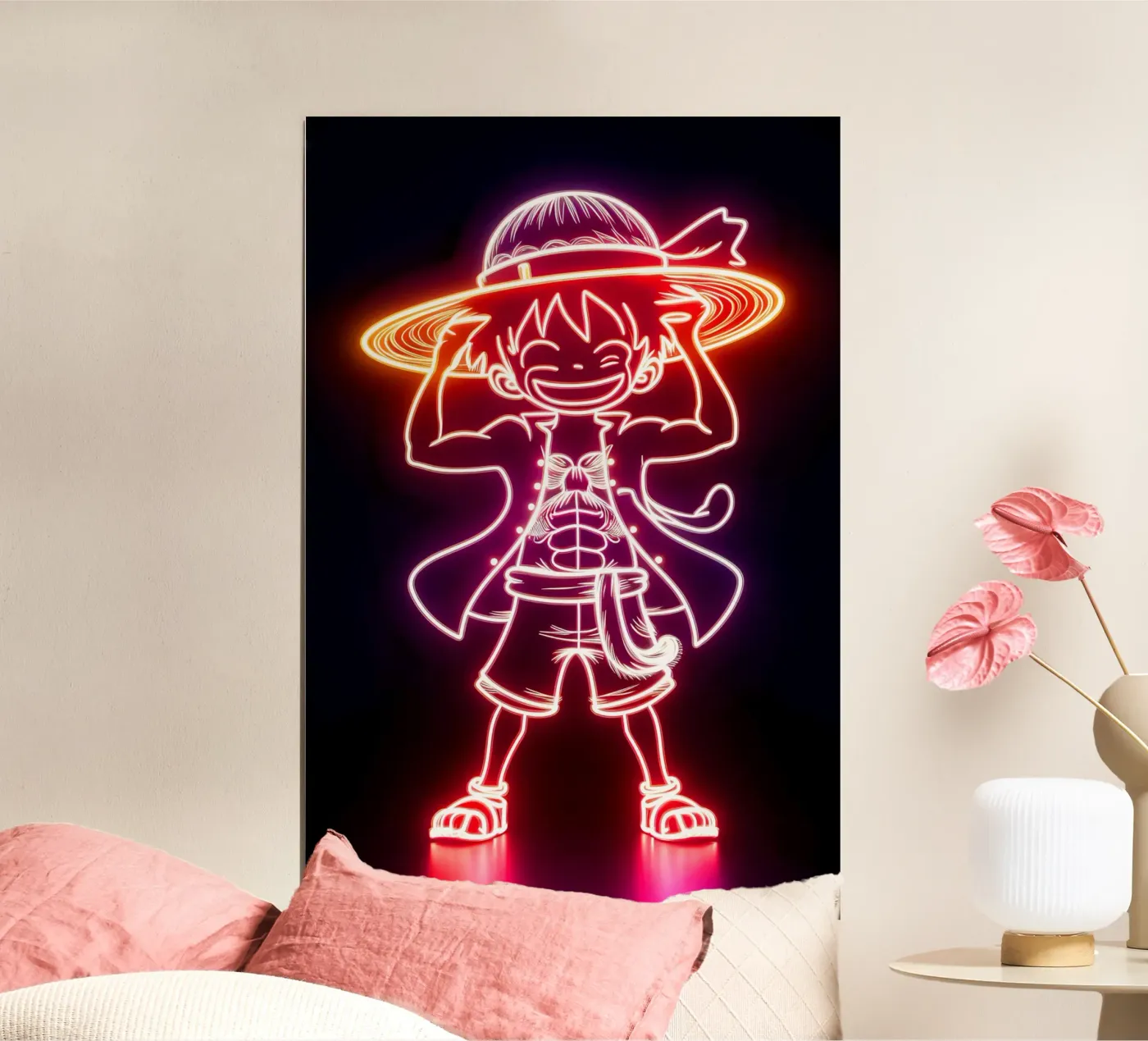 Monkey D. Luffy poster by Indah Creative