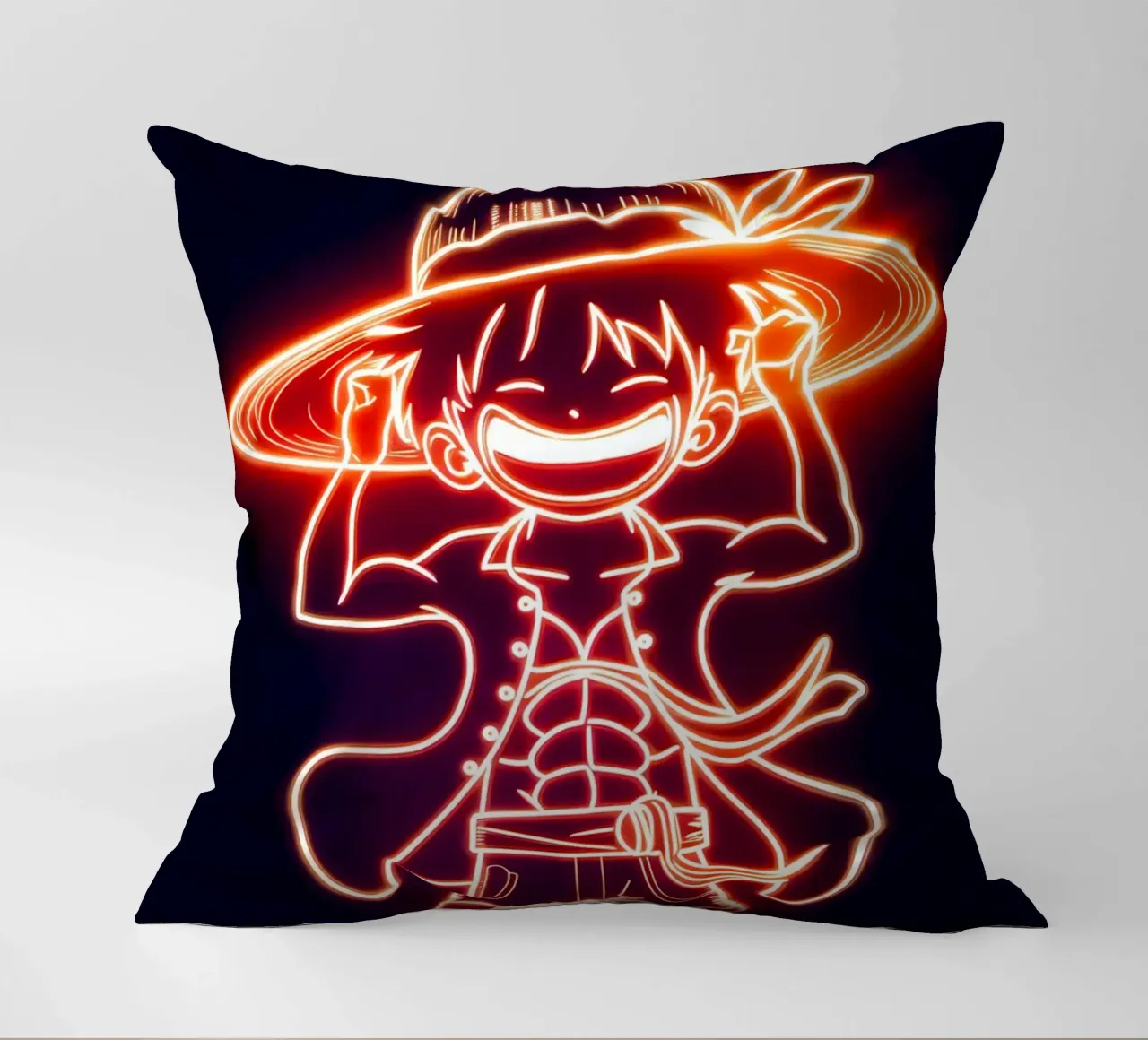 Monkey D. Luffy cuscino da Indah Creative