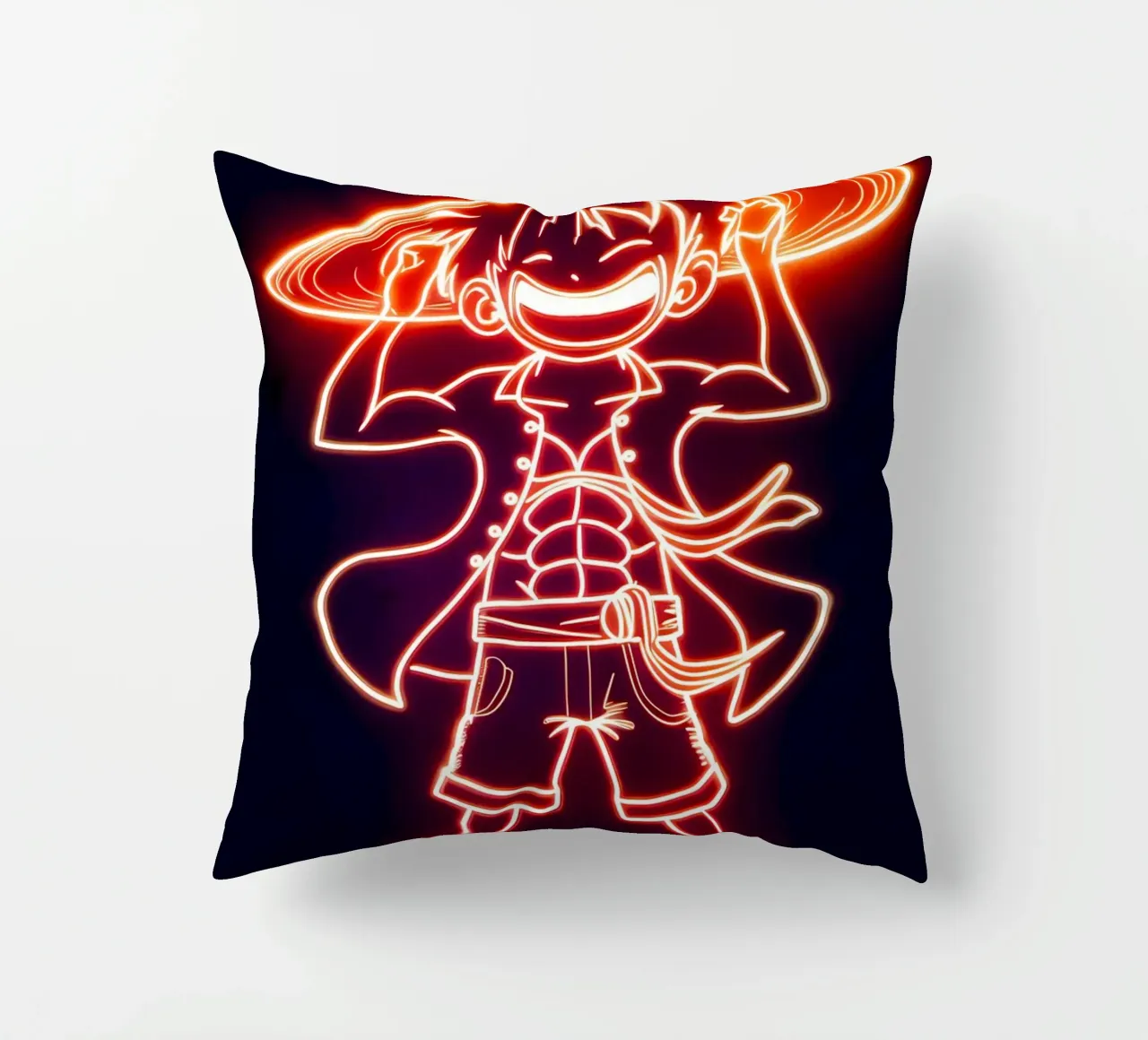 Monkey D. Luffy cuscino da Indah Creative