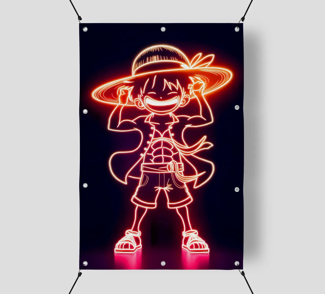 Monkey D. Luffy PVC Plane von Indah Creative