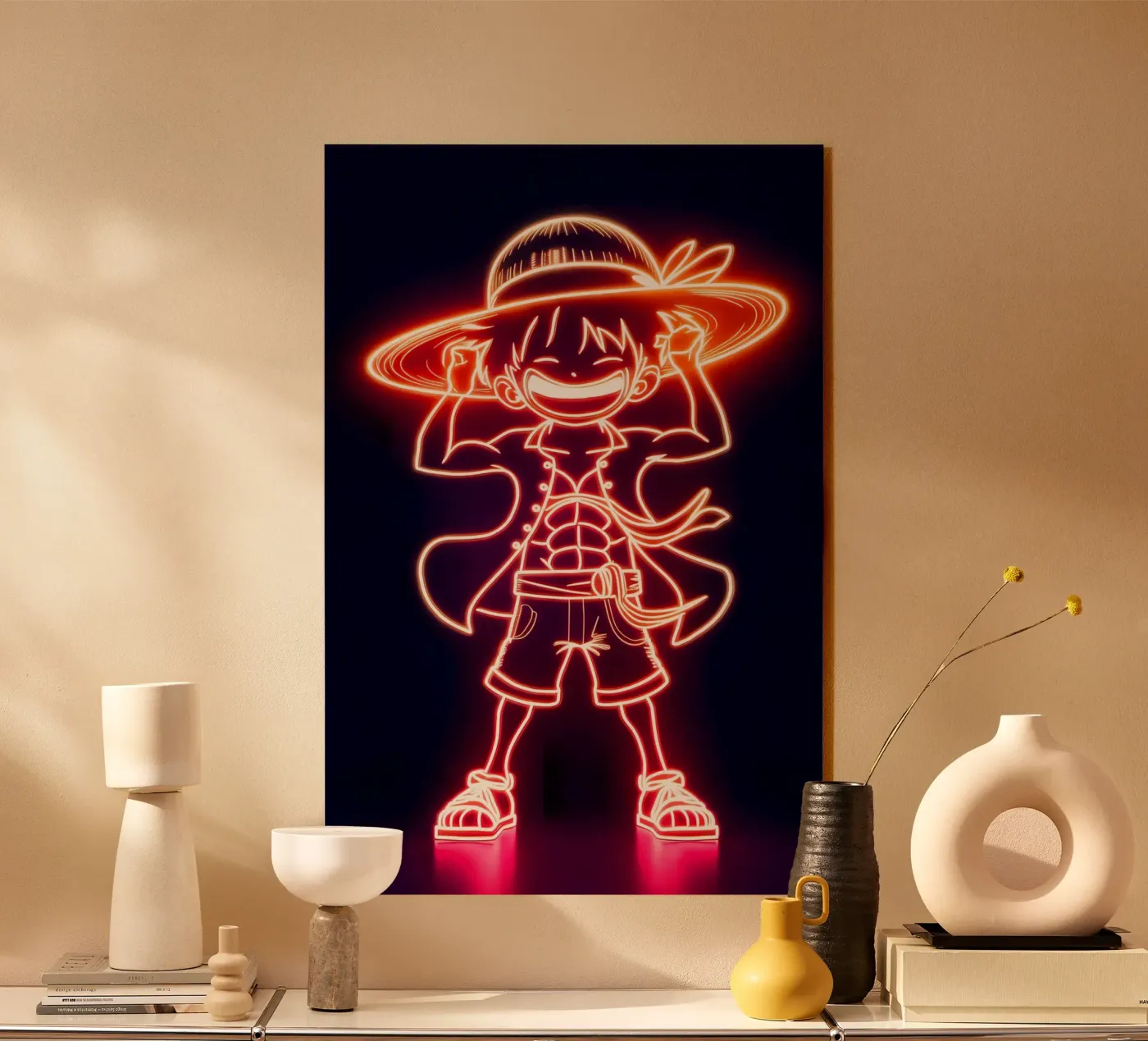 Monkey D. Luffy plexiglas de Indah Creative
