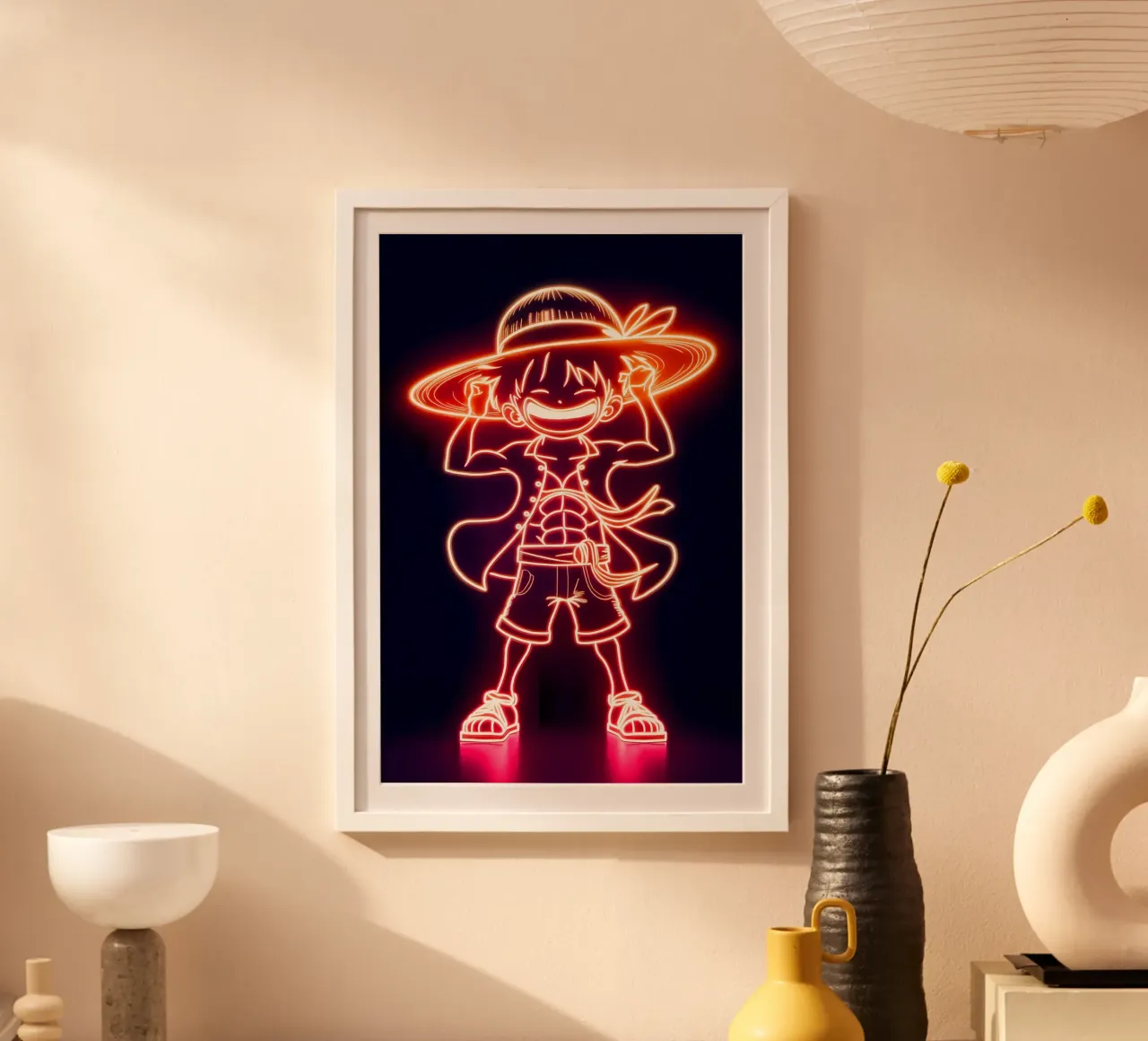 Monkey D. Luffy poster da Indah Creative