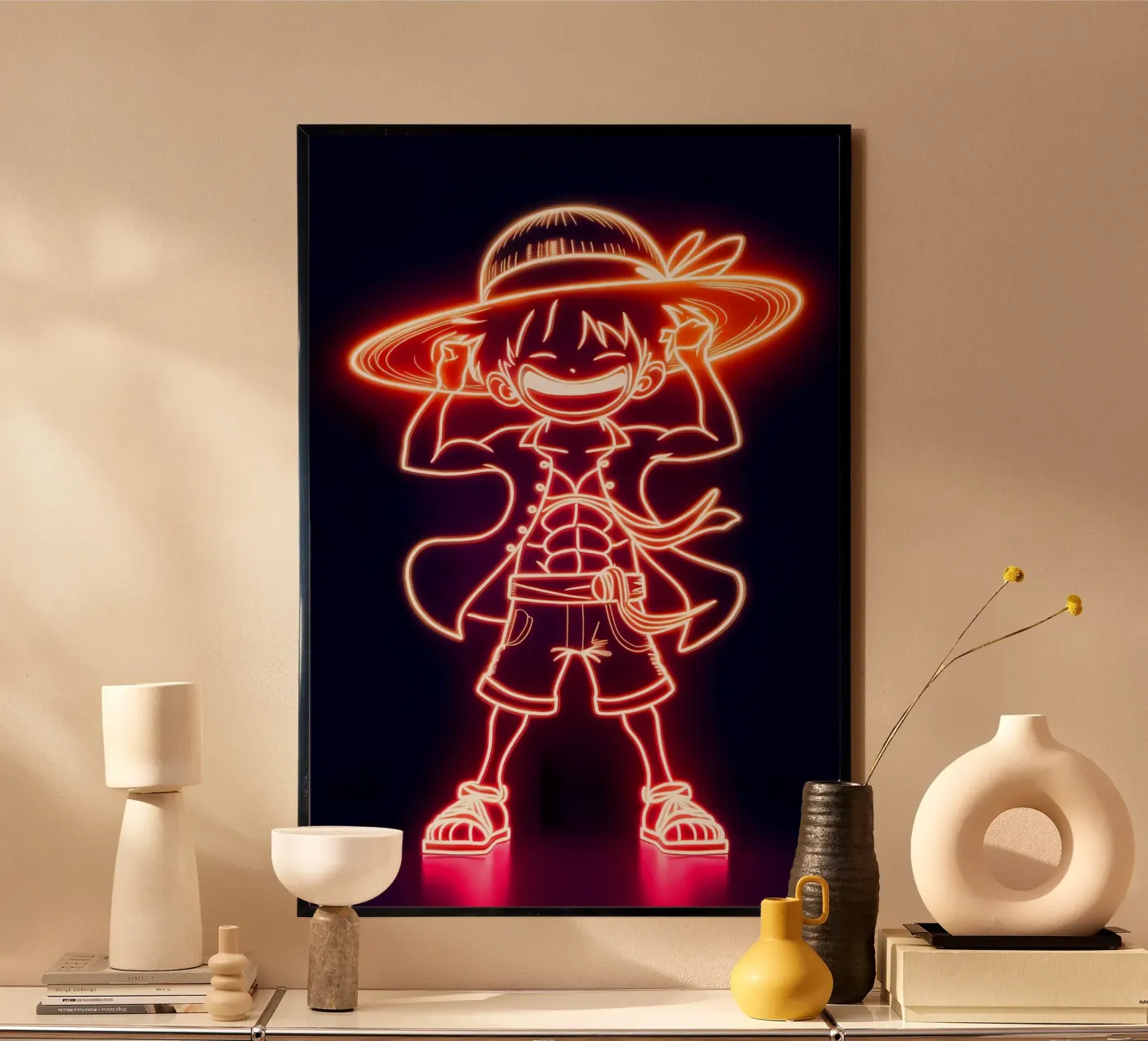 Monkey D. Luffy Poster von Indah Creative