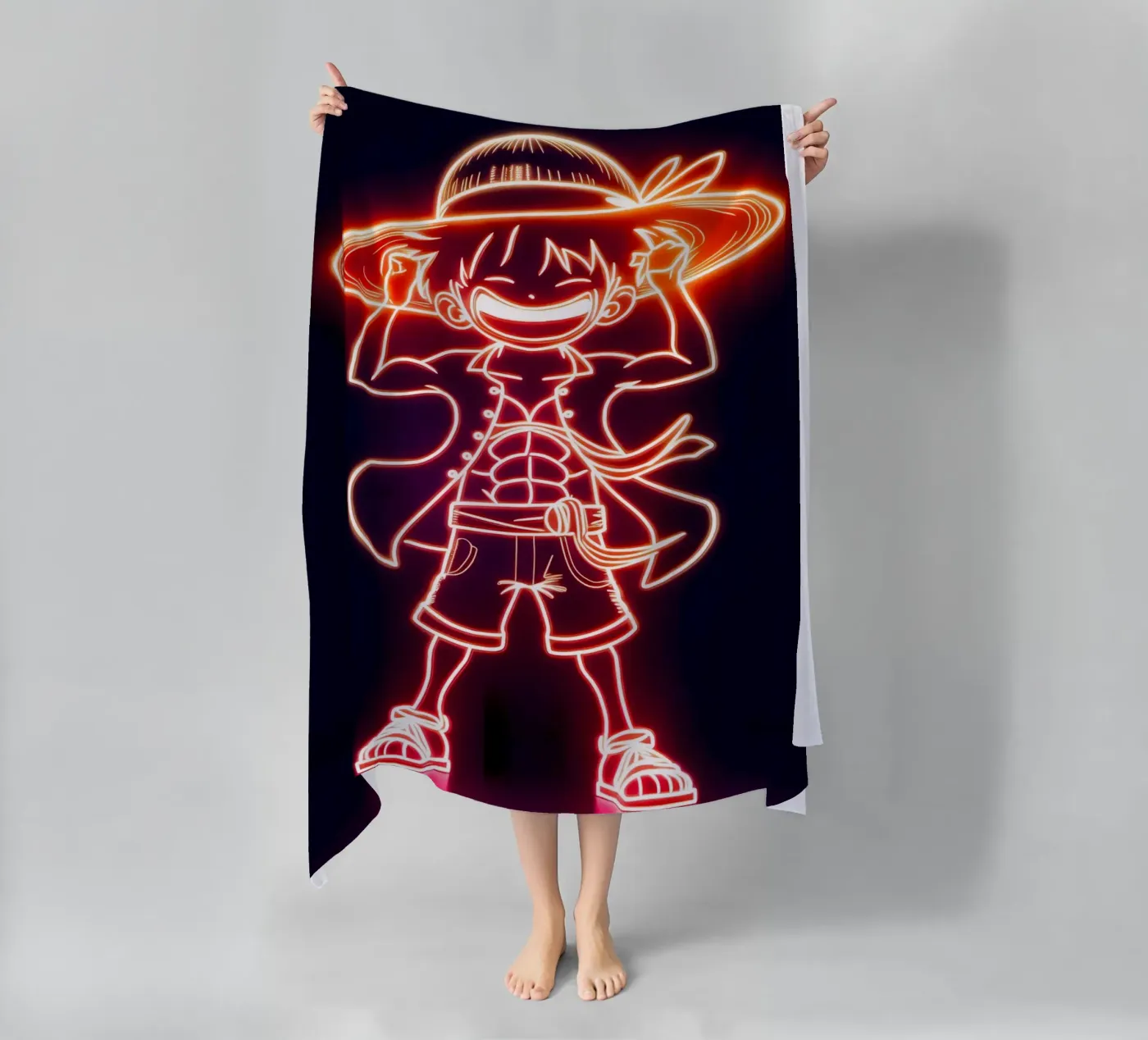 Monkey D. Luffy telo mare da Indah Creative