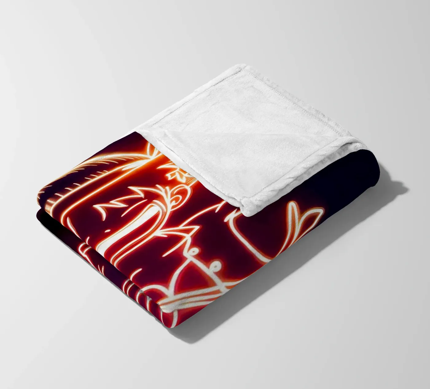 Monkey D. Luffy Fleecedecke von Indah Creative