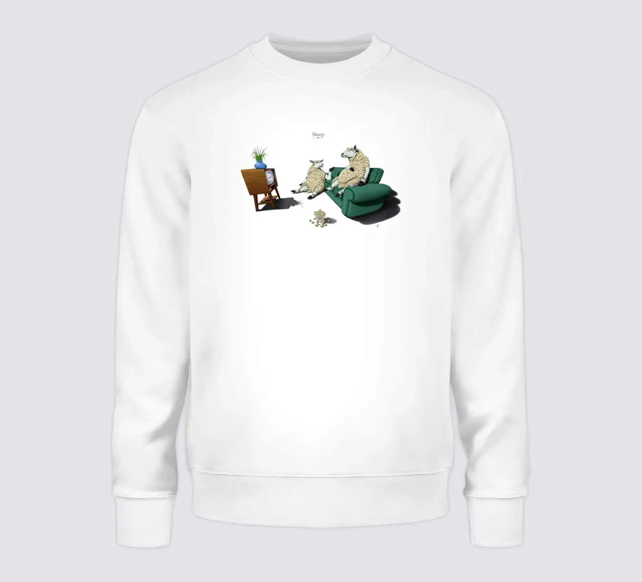 Sheep (Titled) felpa da Rob Art | Illustration