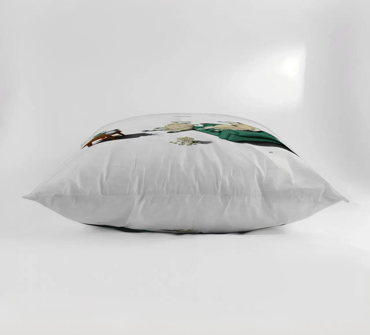 Sheep (Titled) cuscino da Rob Art | Illustration