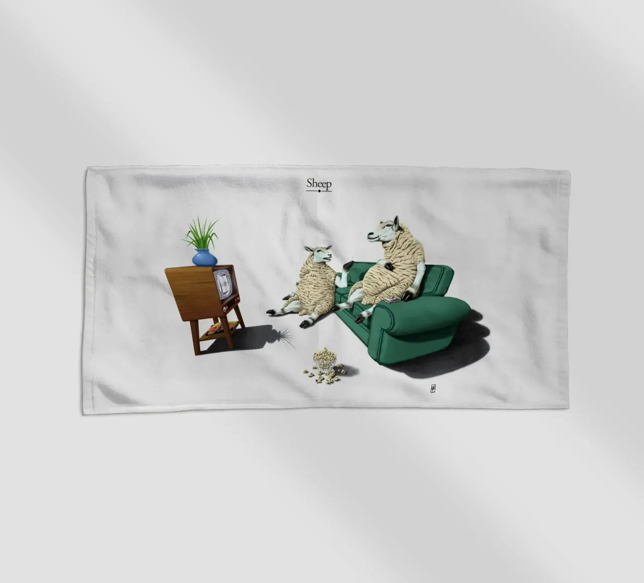 Sheep (Titled) telo mare da Rob Art | Illustration
