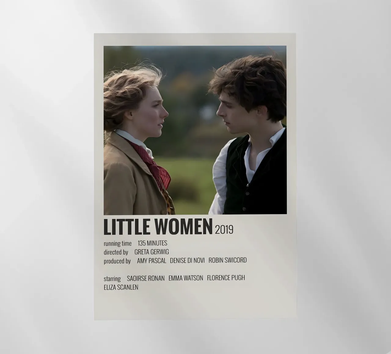 LITTLE WOMEN 2019 backlit film by MVFminimalist