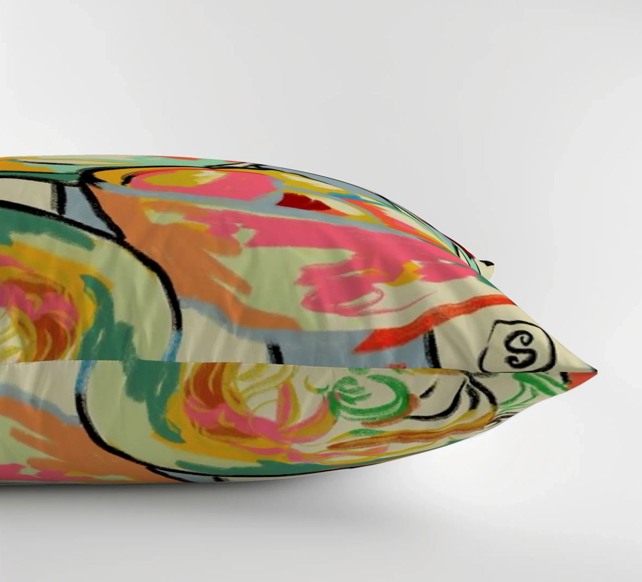 Bread And Pasta Love coussin de Sandra Poliakov