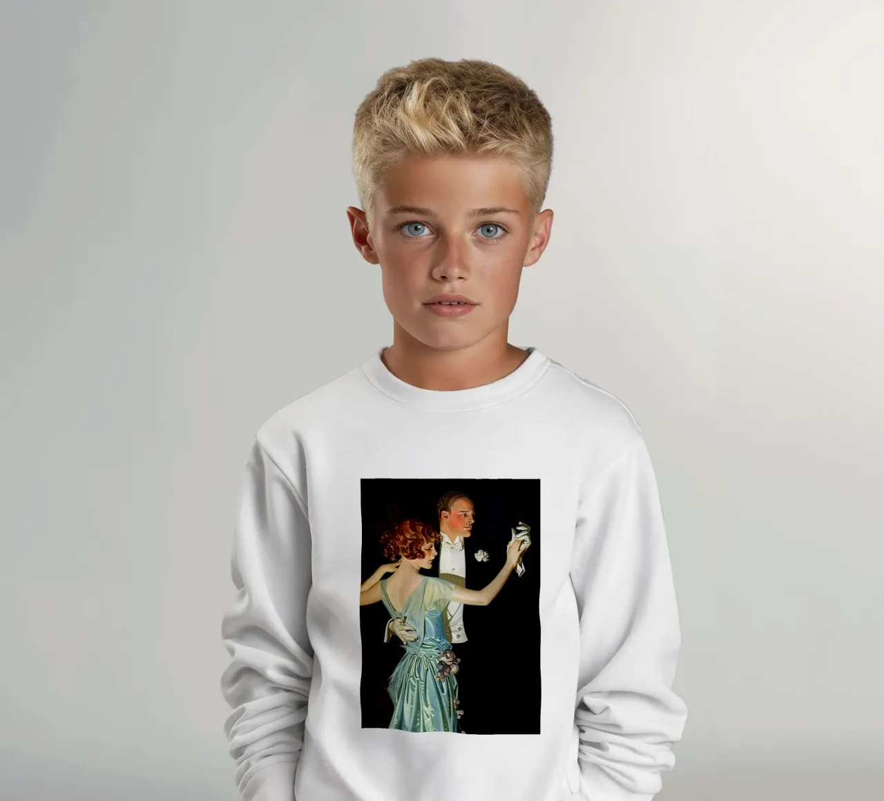 JCL 001 felpa bambino da JC Leyendecker
