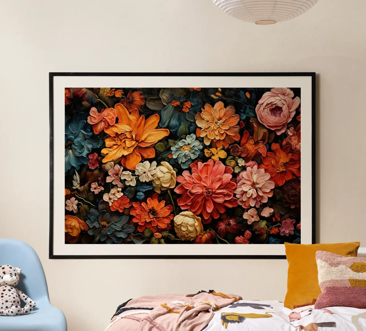 Arte da parete di Imagine poster con telaio in alluminio da Imagine