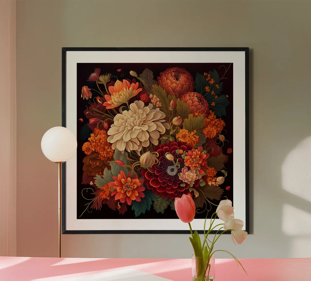 Arte da parete di Imagine poster con telaio in plastica da Imagine