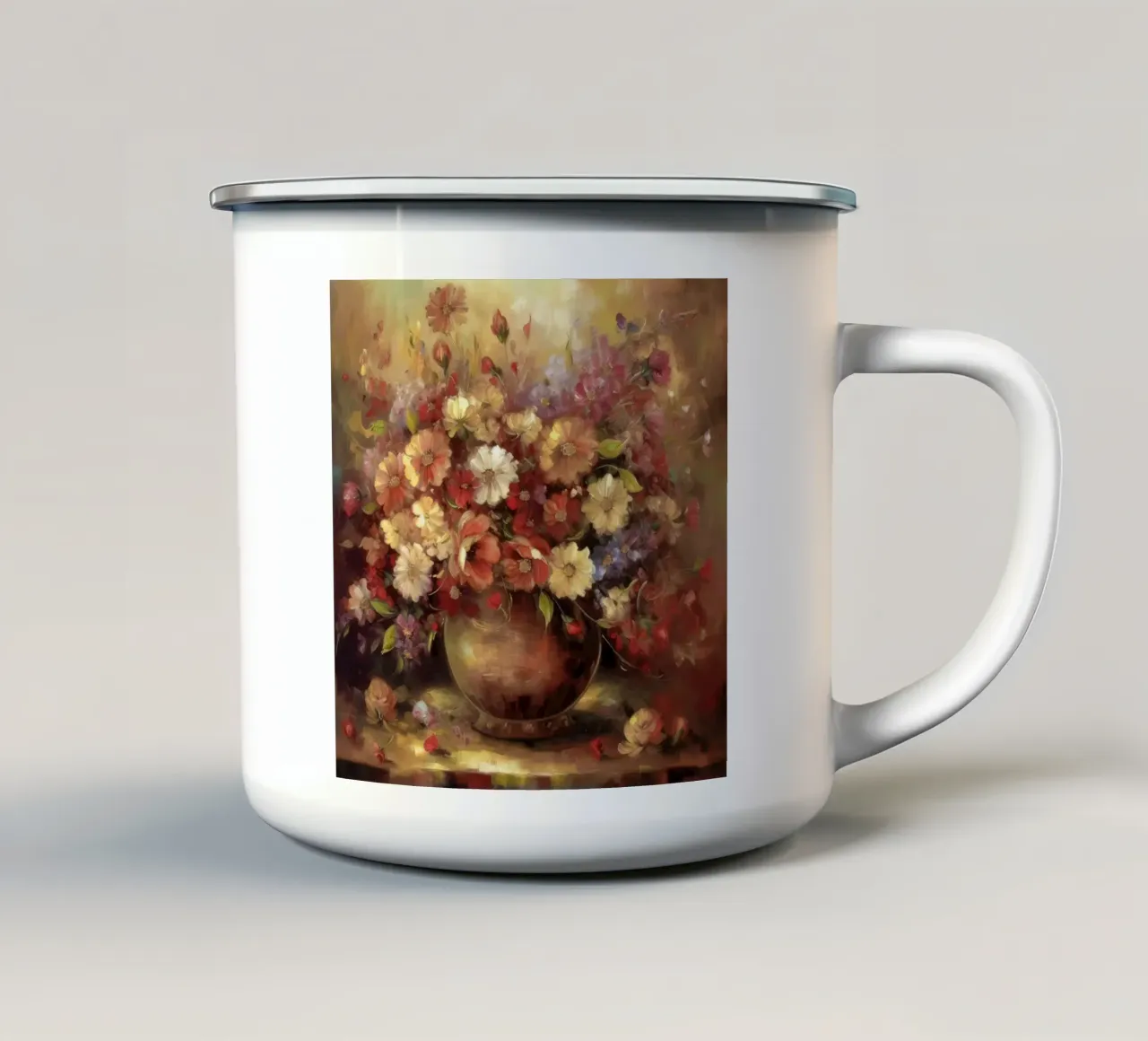 Arte da parete di Imagine tazza in smalto da Imagine