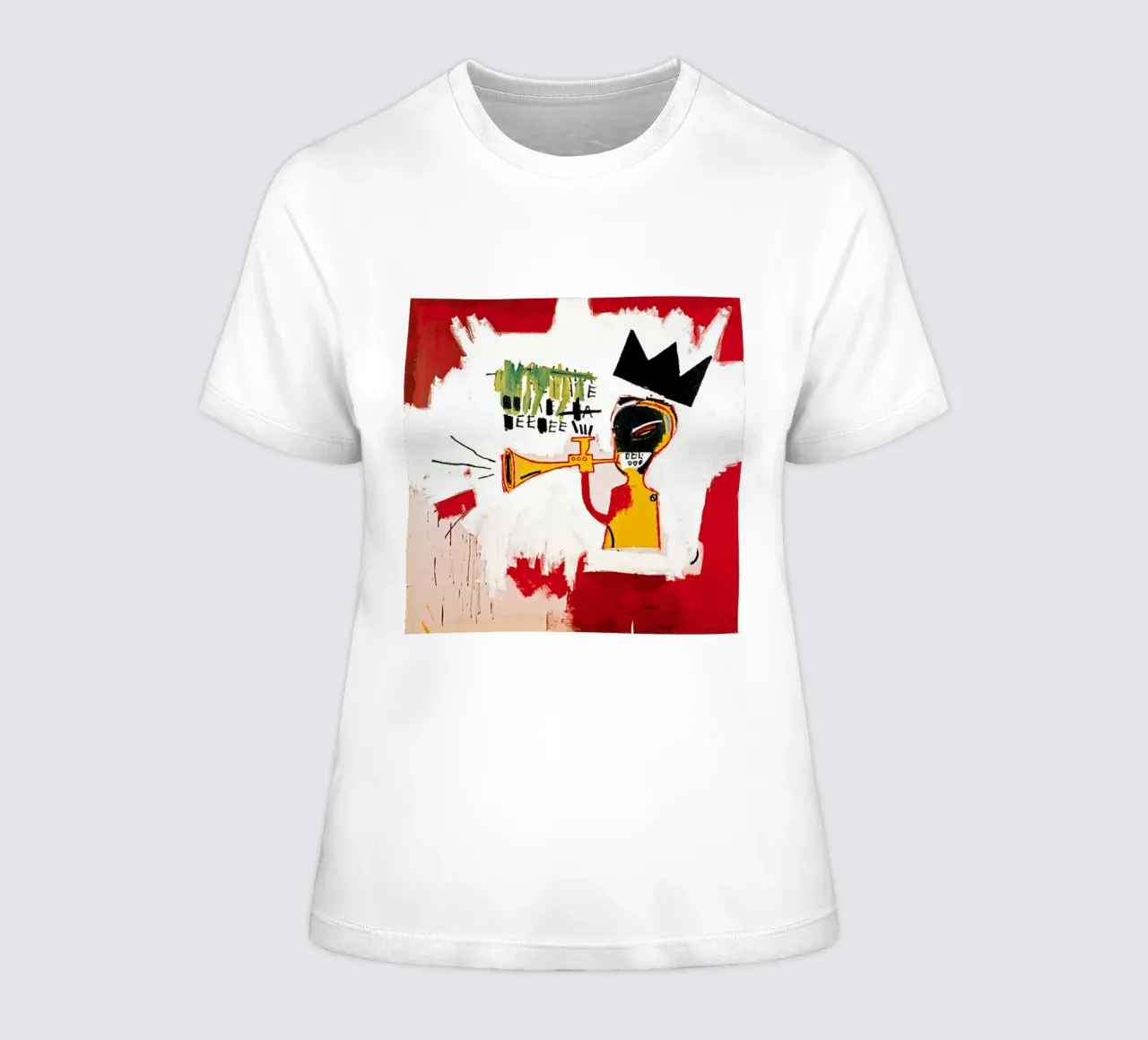 Michel Trompet 1984 dames t-shirt getailleerd van Mr.George