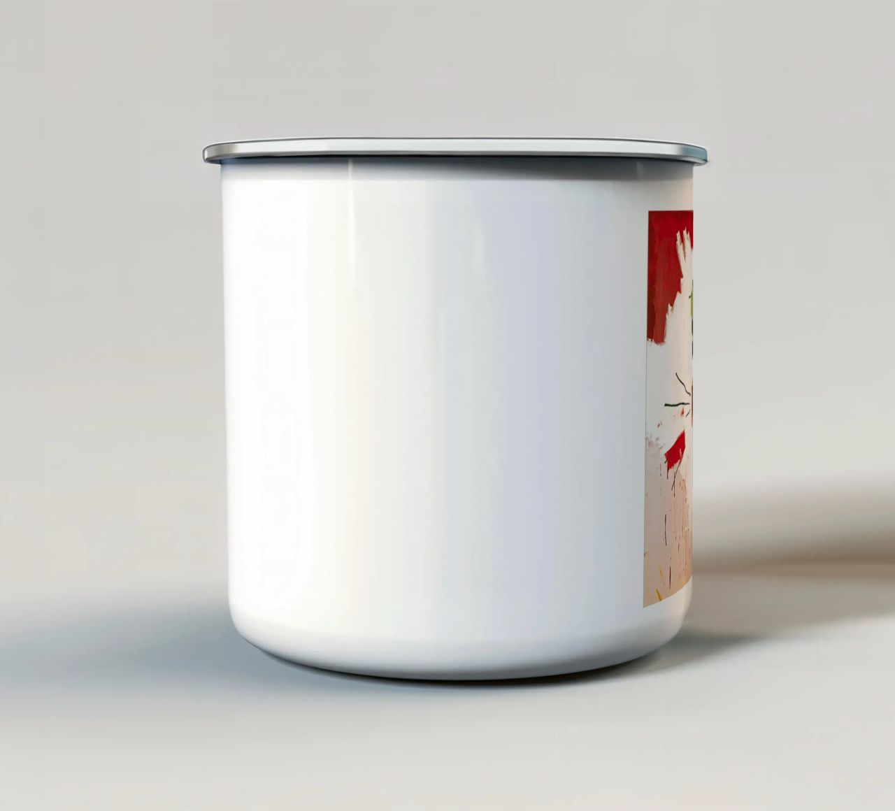 Michel Tromba 1984 tazza in smalto da Mr.George
