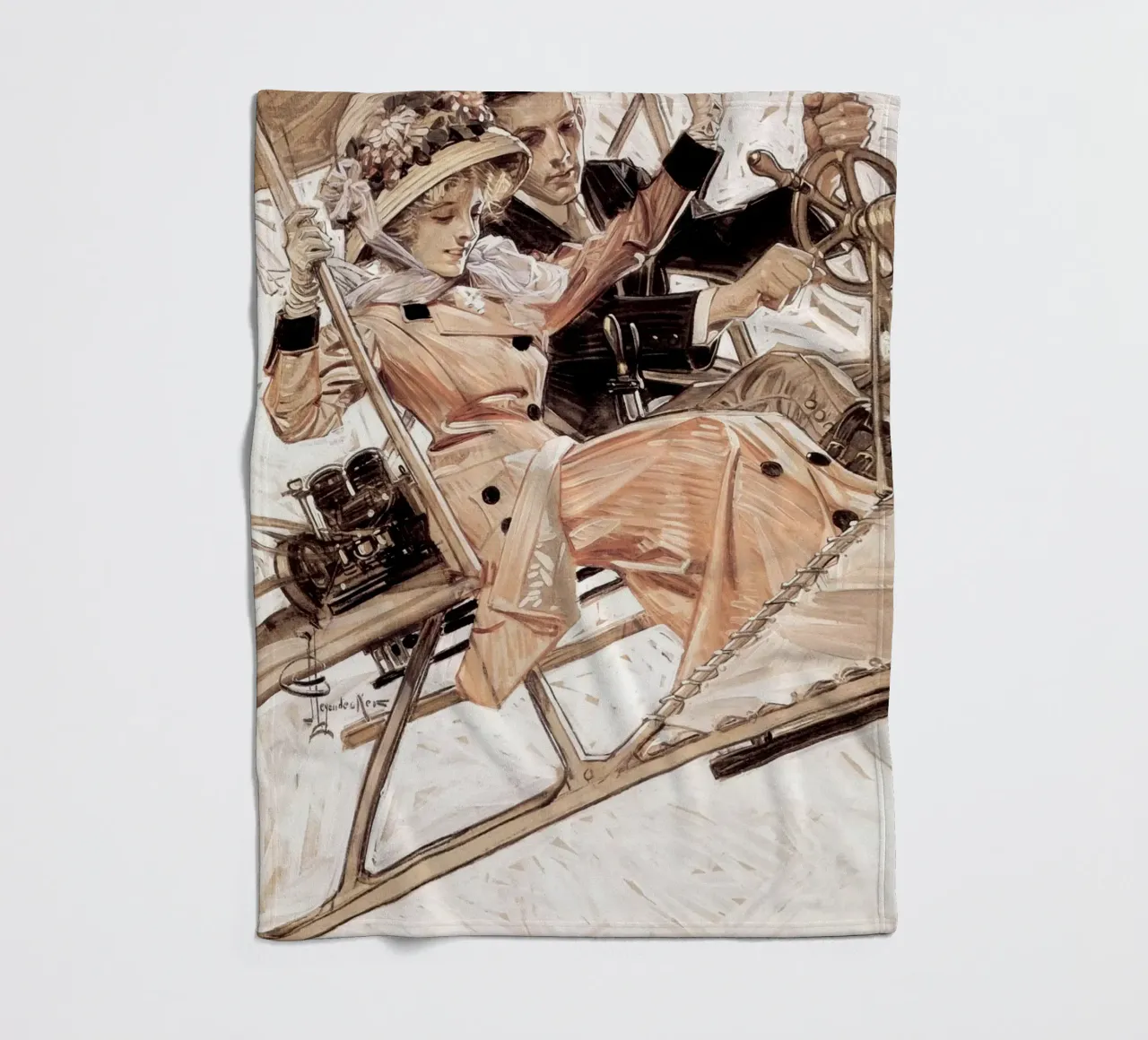 JCL 003 coperta in pile da JC Leyendecker