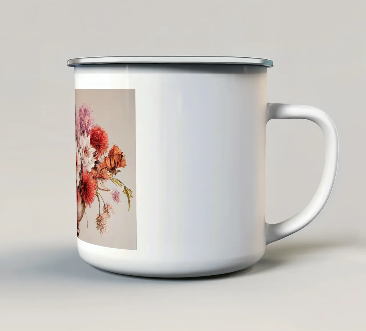 Arte da parete di Imagine tazza in smalto da Imagine