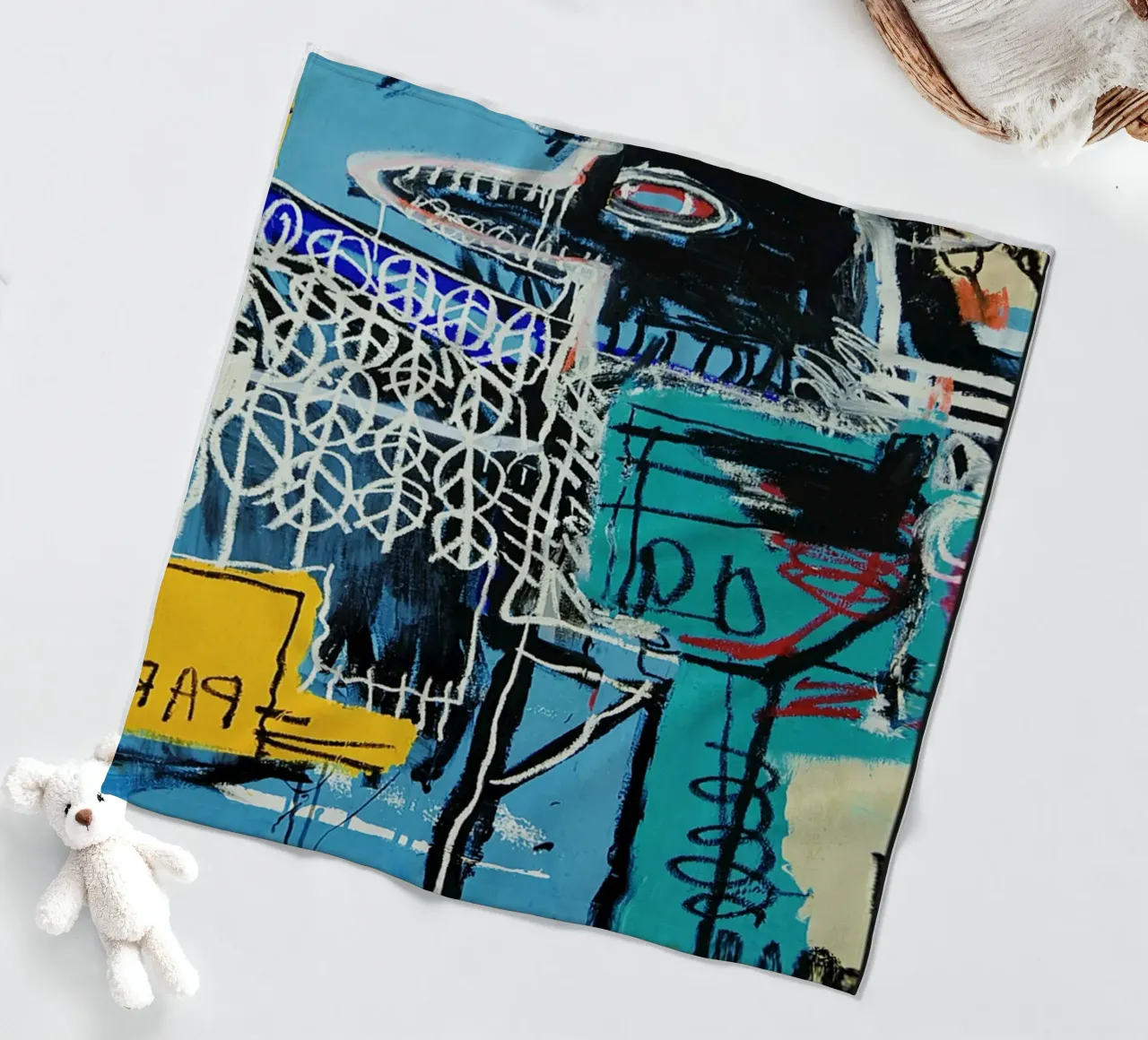 Vogel auf Geld Michel Fleecedecke von Mr.George