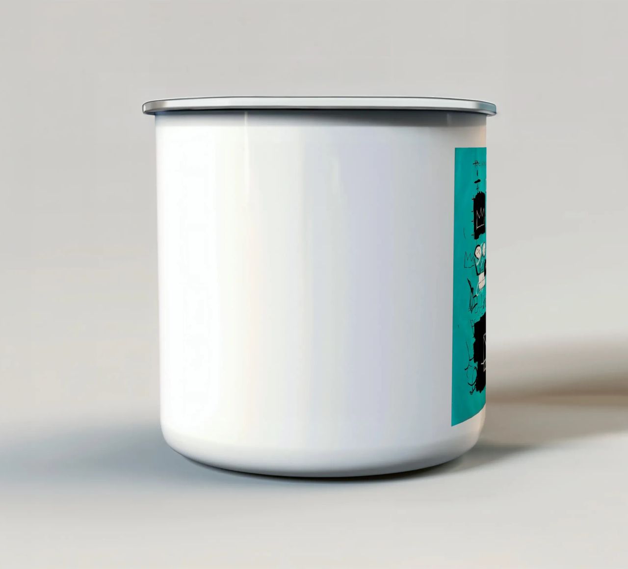 Uguale a Pi Michel tazza in smalto da Mr.George