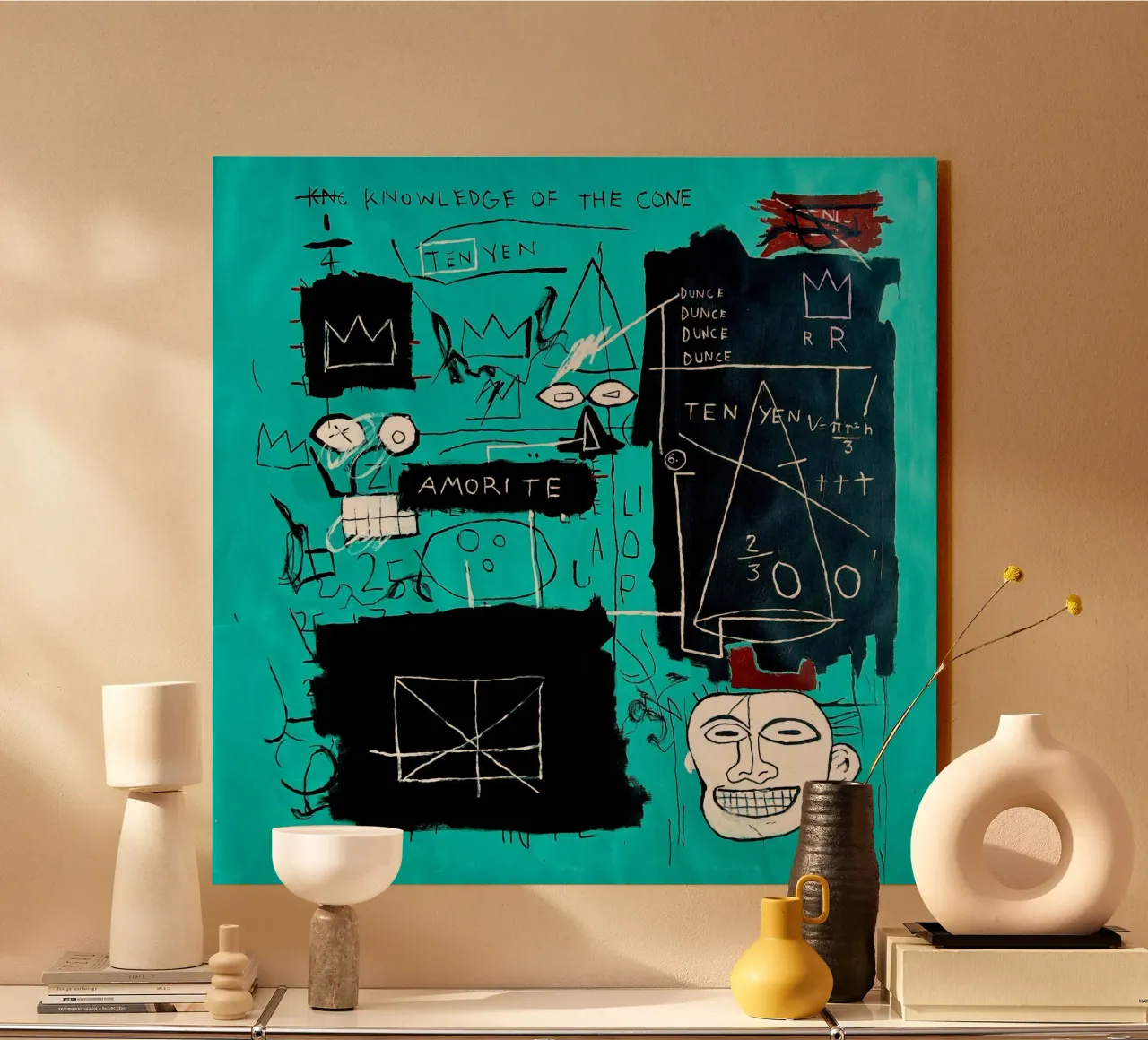 Equals Pi Michel Acryl-Glas von Mr.George