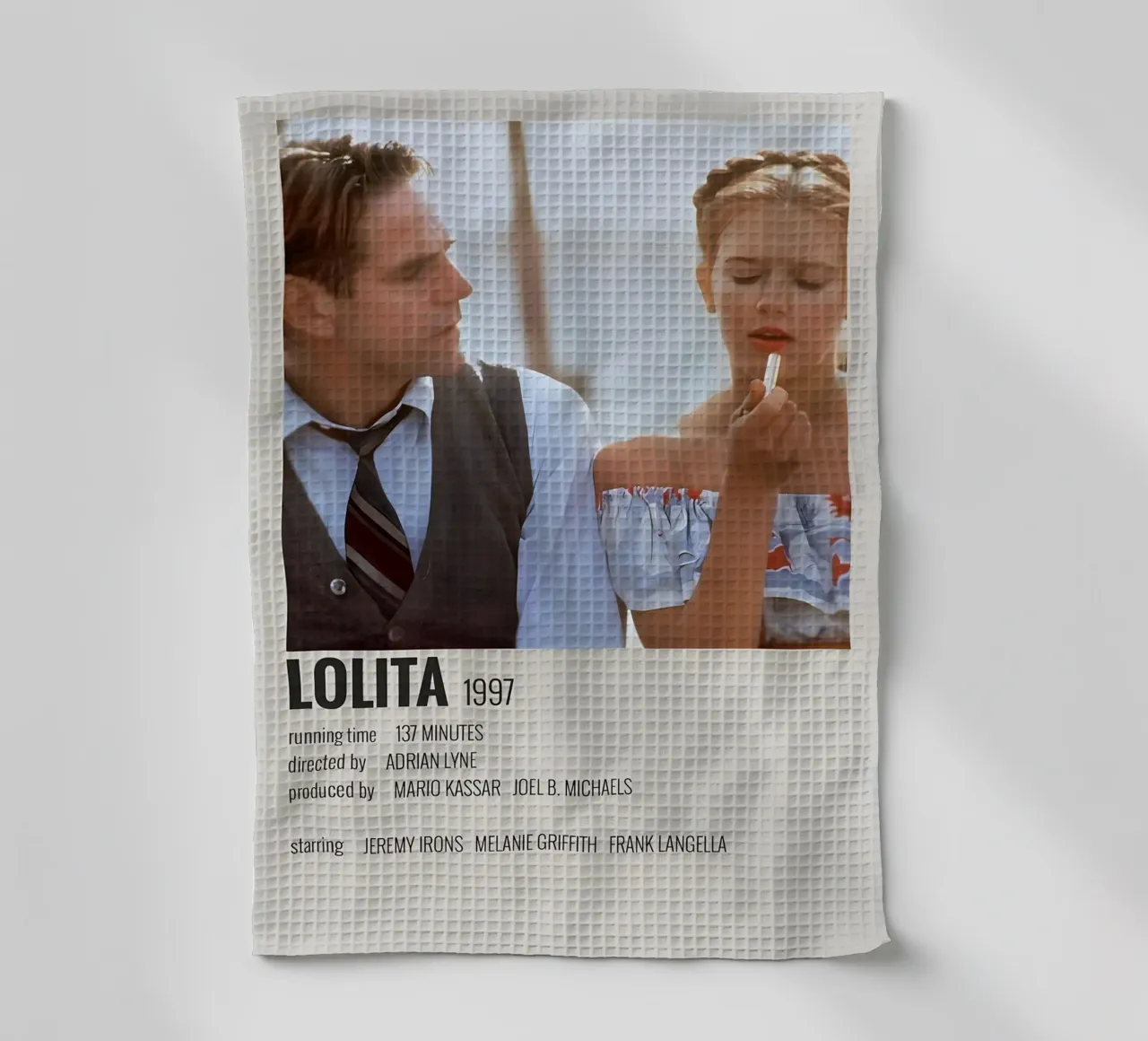 LOLITA 1997 canovaccio da cucina da MVFminimalist