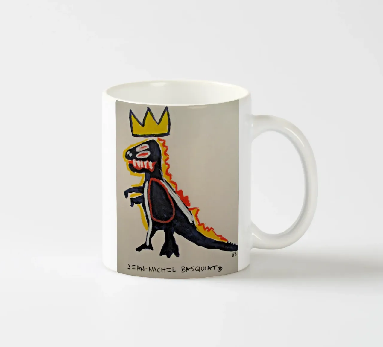 Dinasauro Michel tazza in ceramica da Mr.George