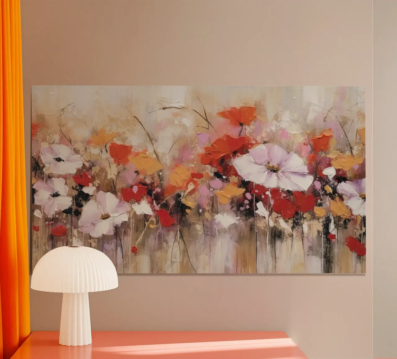 Arte da parete di Imagine poster con telaio in alluminio da Imagine