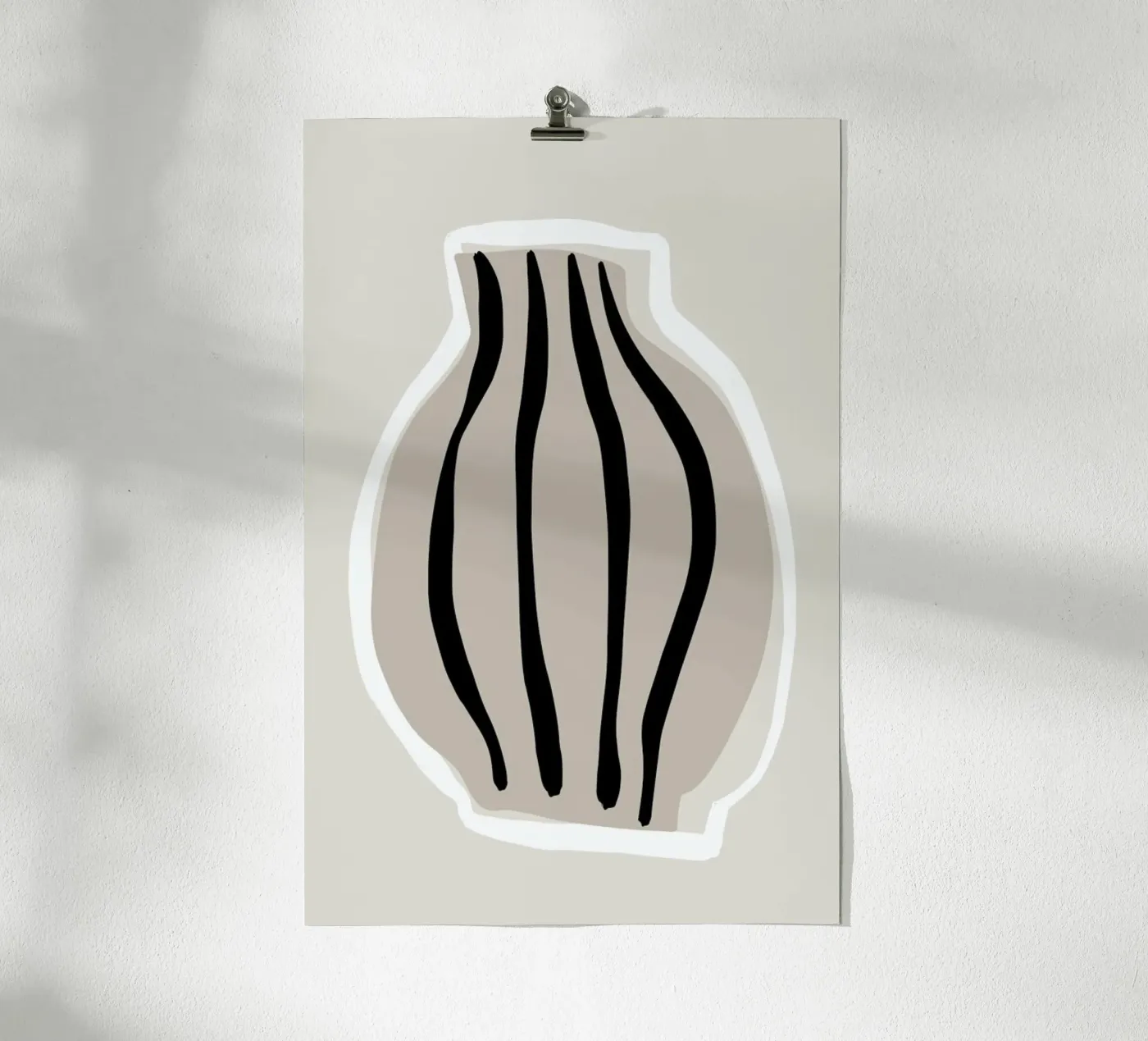 Vases No2 poster da KRUTH DESIGN