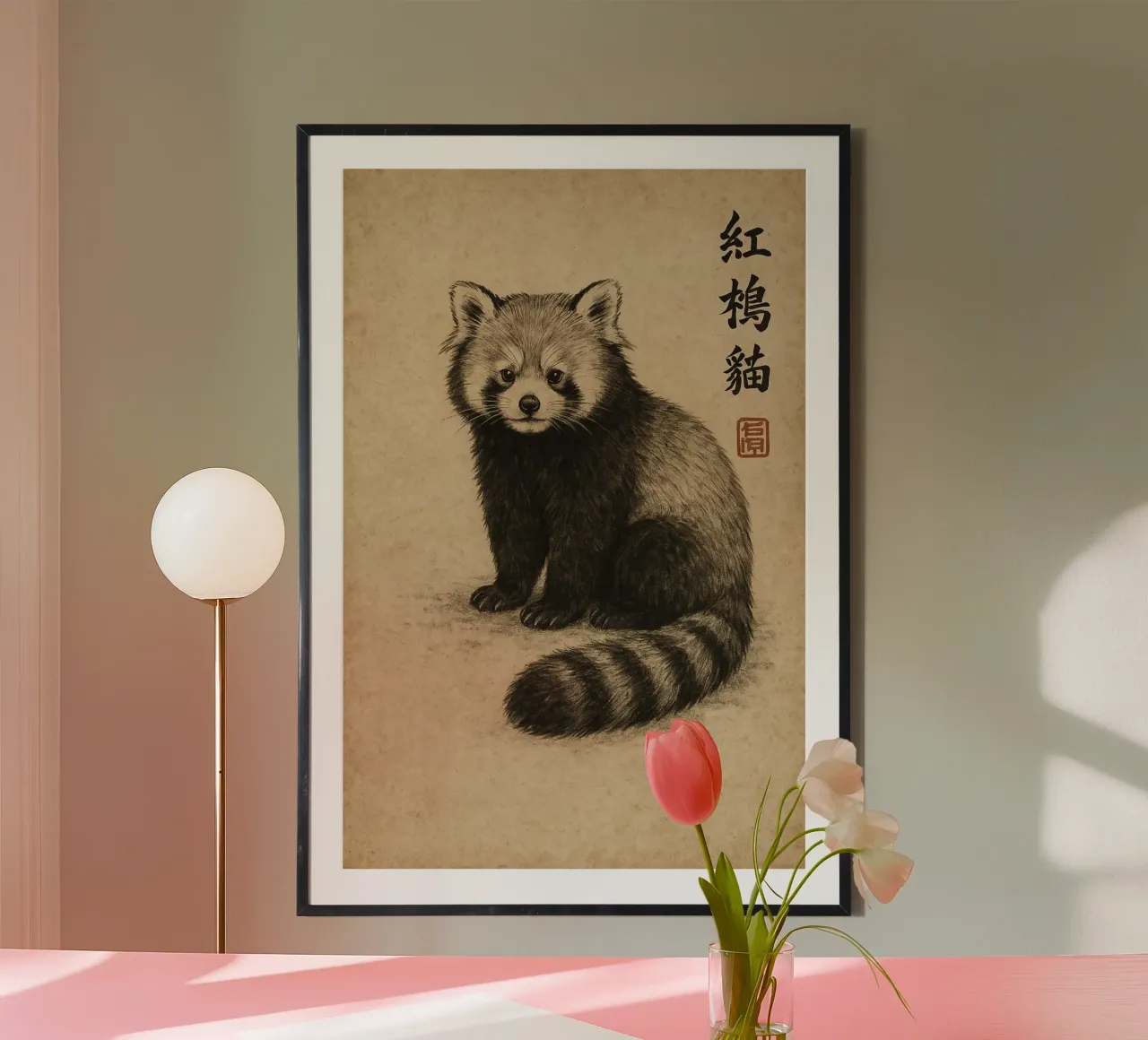Scarlet Forest Cub poster da Gei.Butsu