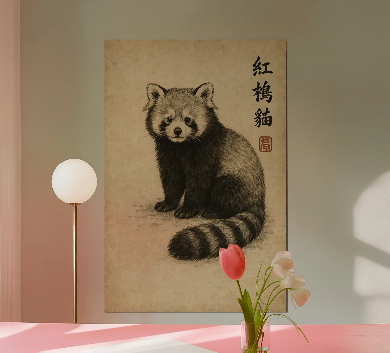 Scarlet Forest Cub poster da Gei.Butsu