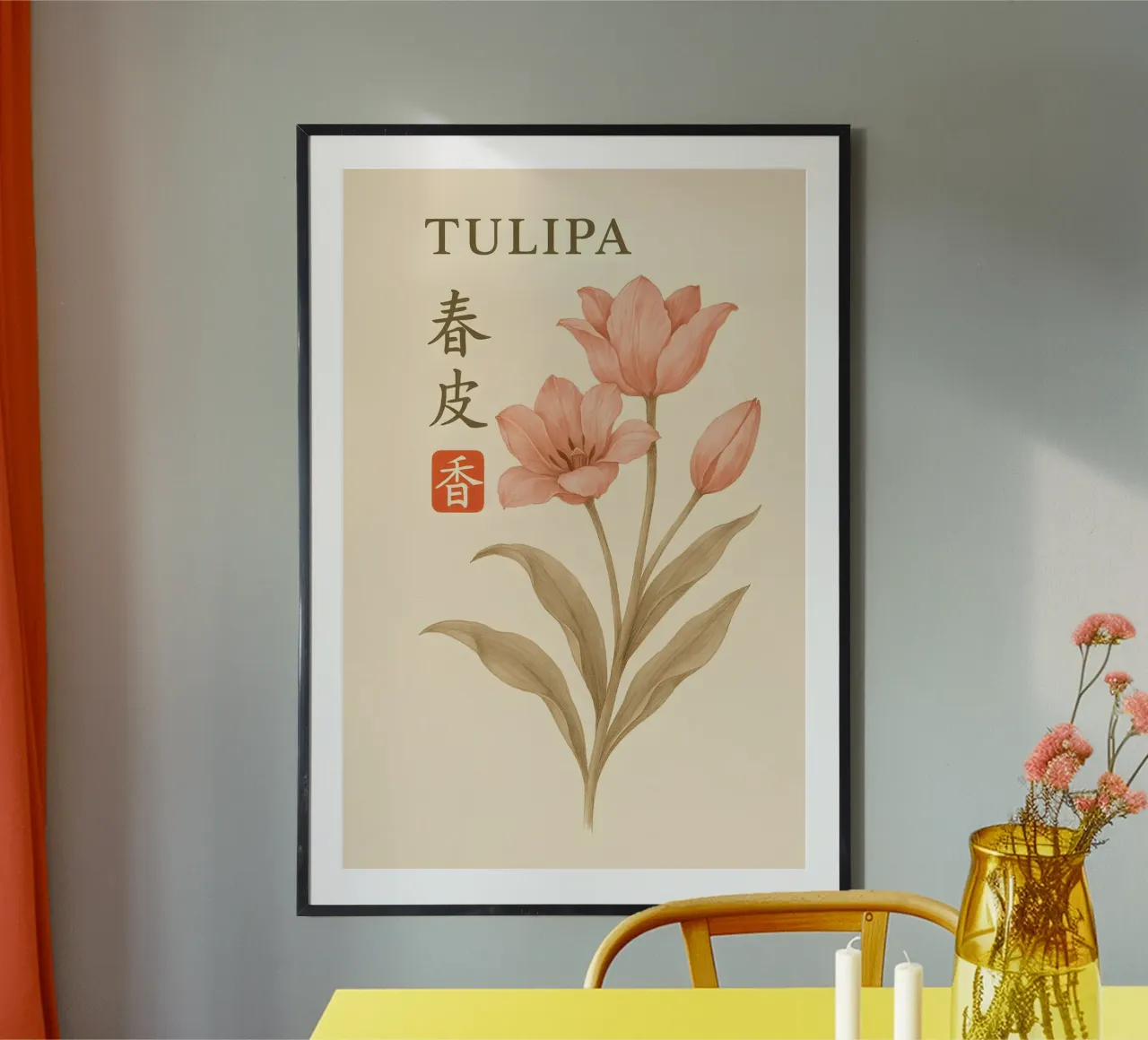 Tulip Whisper carta hahnemühle da Gei.Butsu