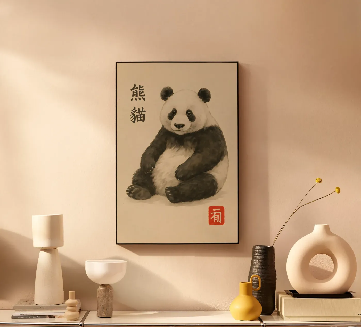 Bamboo Forest Panda plexiglass da Gei.Butsu