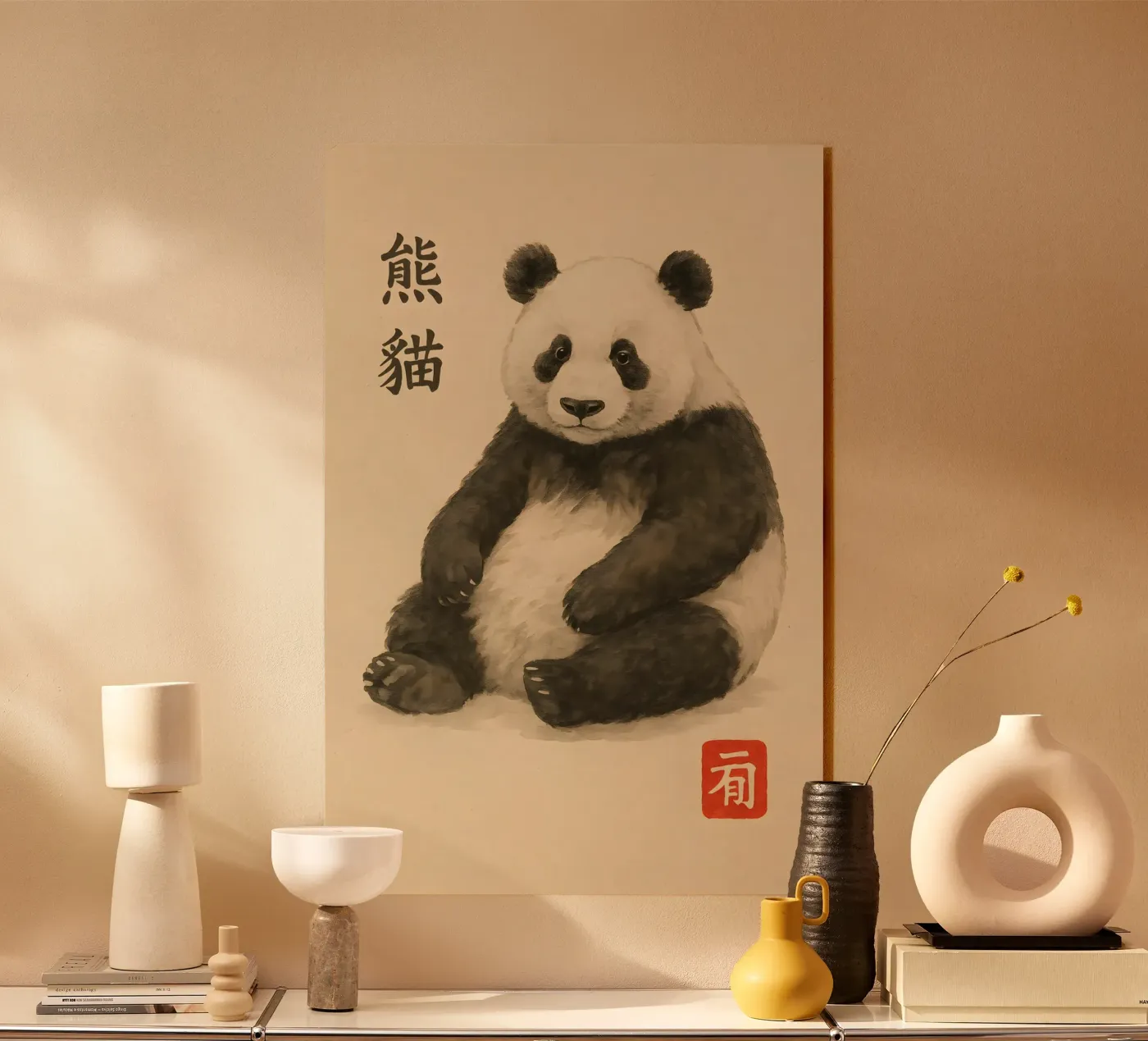 Bamboo Forest Panda plexiglass da Gei.Butsu